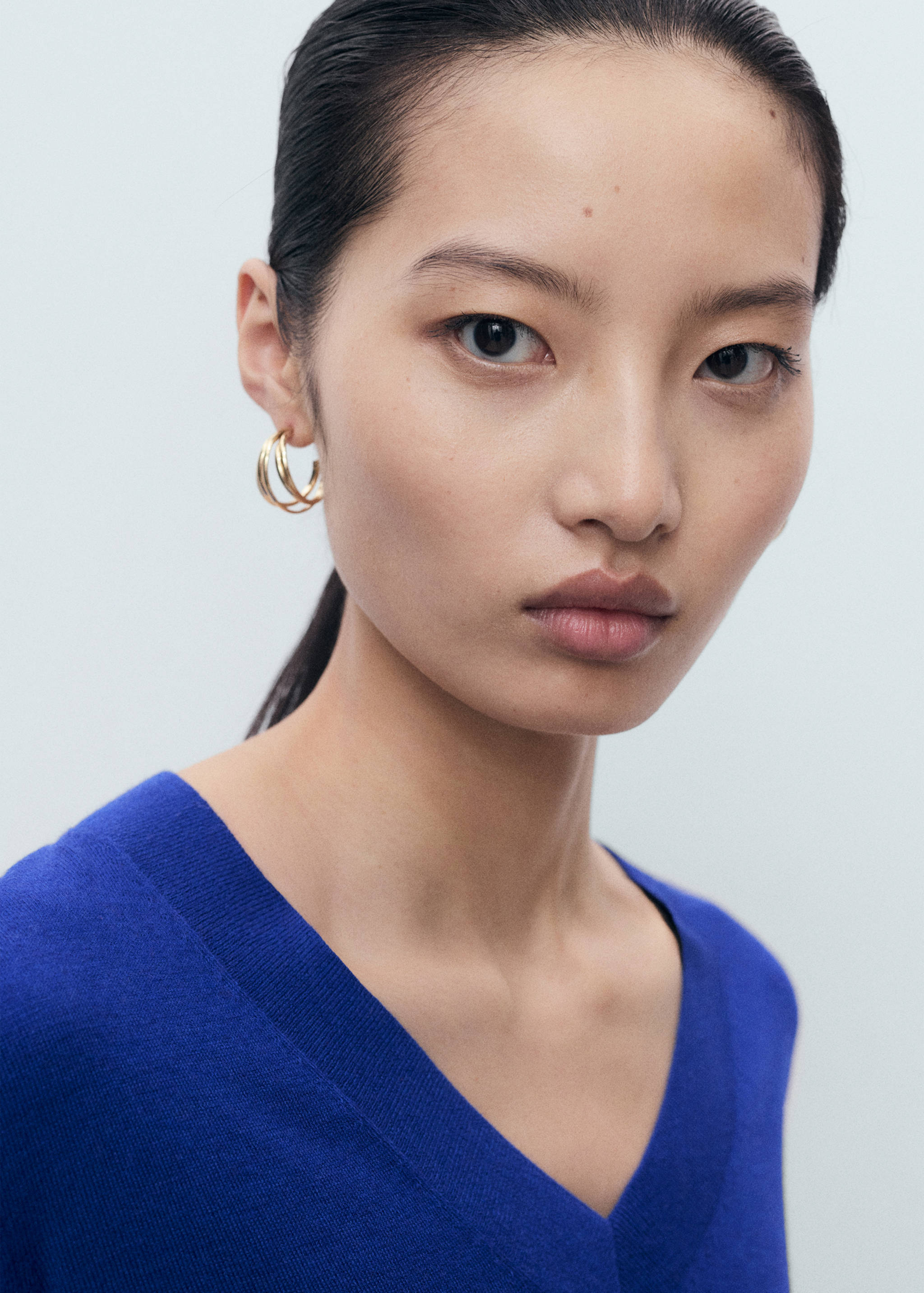 Strickpullover mit V-Ausschnitt - Detail des Artikels 2