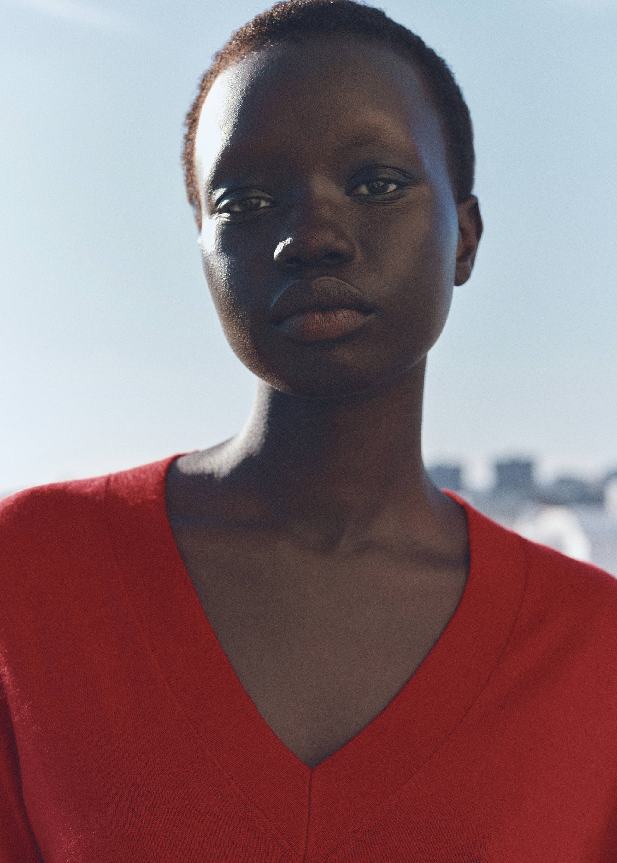 Strickpullover mit V-Ausschnitt - Detail des Artikels 1