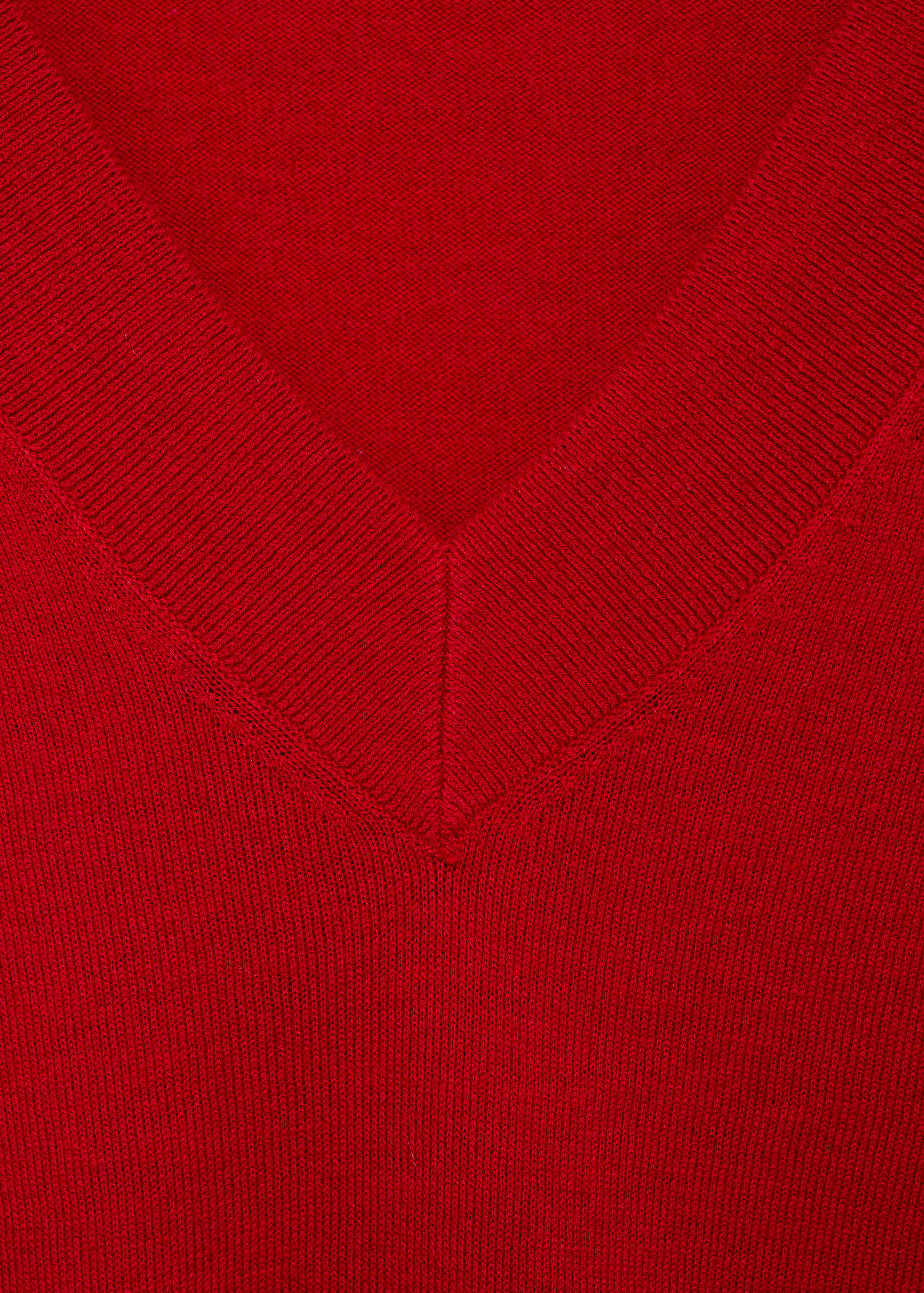 Strickpullover mit V-Ausschnitt - Detail des Artikels 8