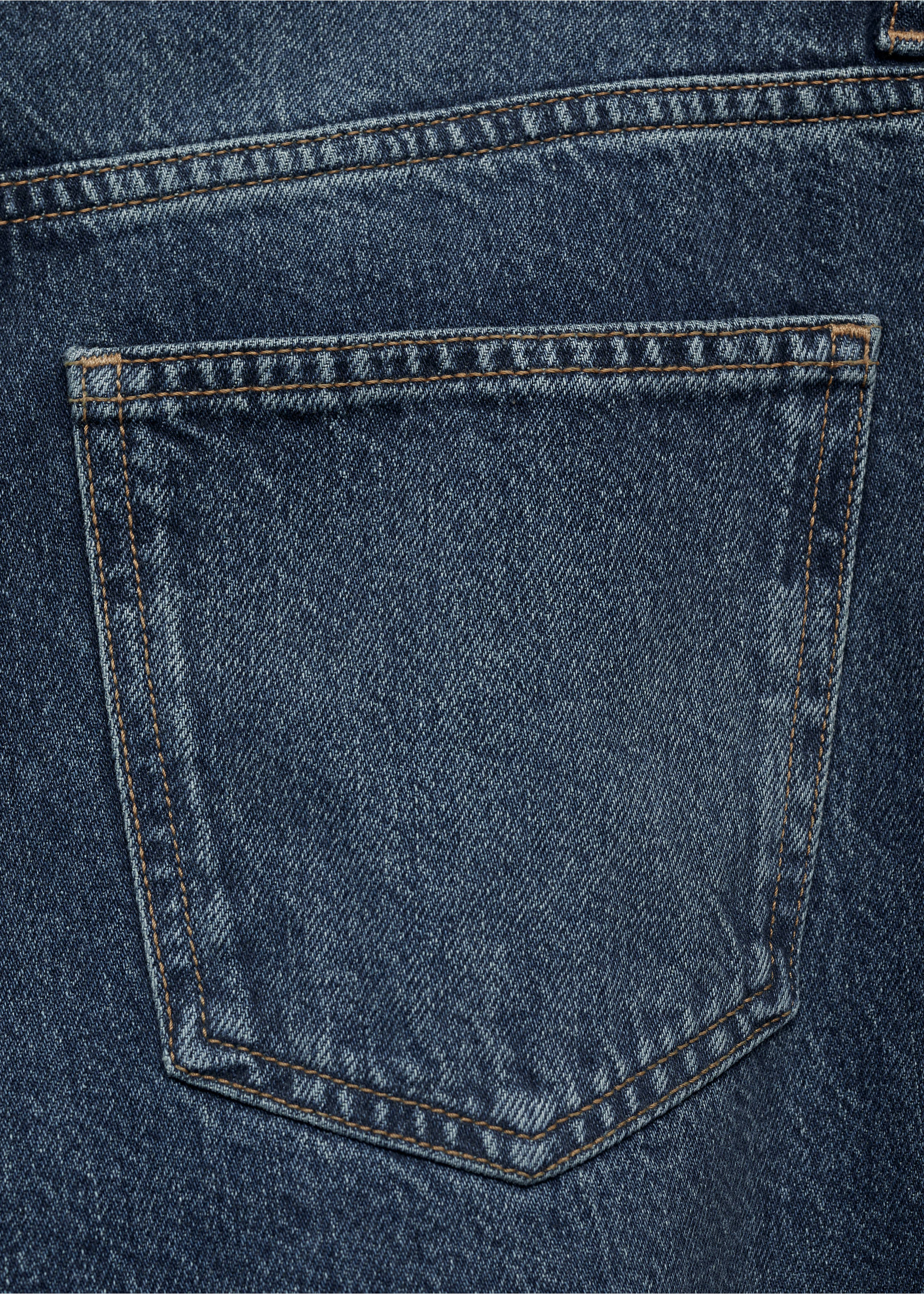 Matilda straight-fit mid-rise jeans - Detail van het artikel 0, Donkerblauw. Ref: 87040448-00.