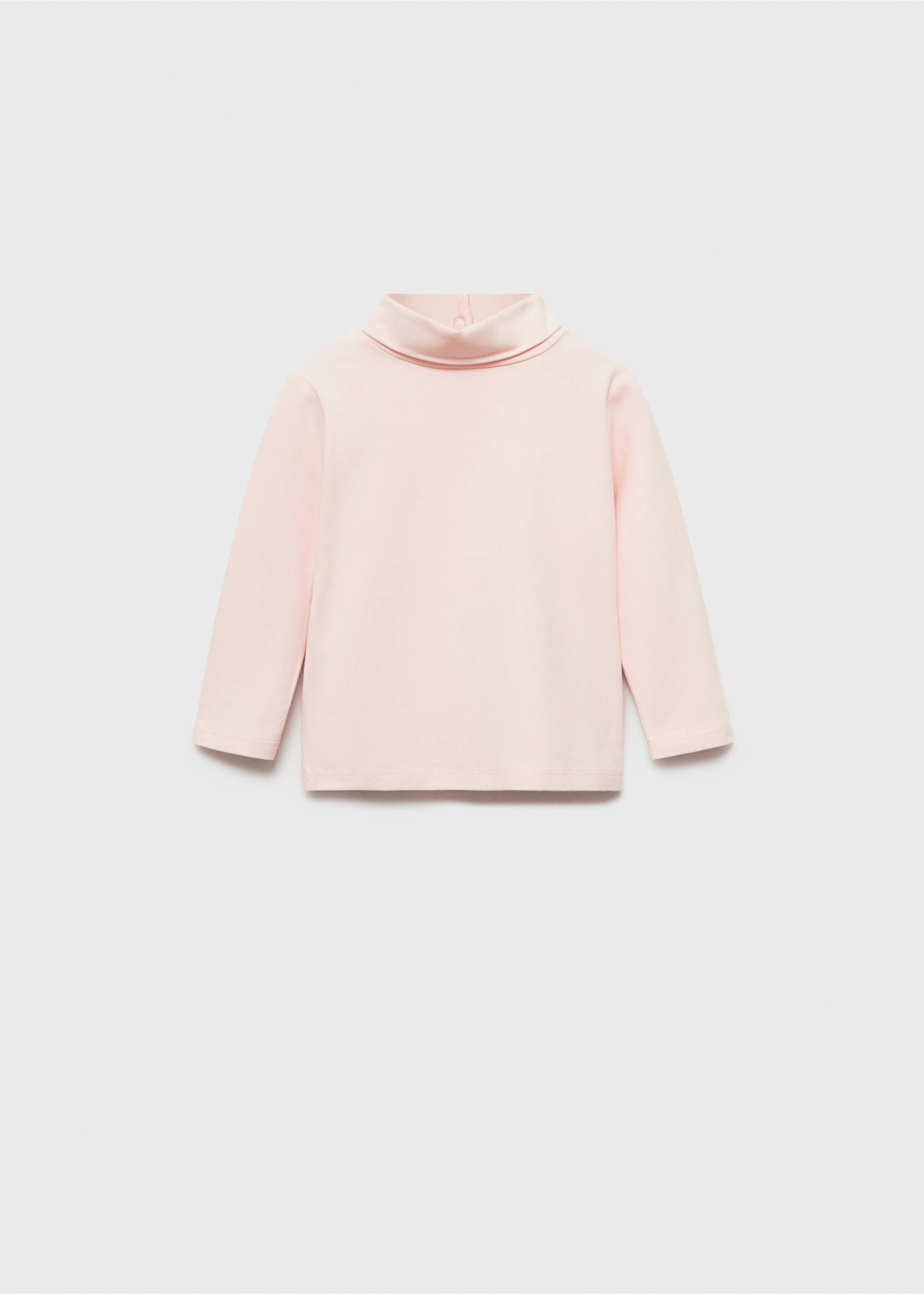 Turtleneck T-shirt - Article without model, Pink. Ref: 87040449-00.