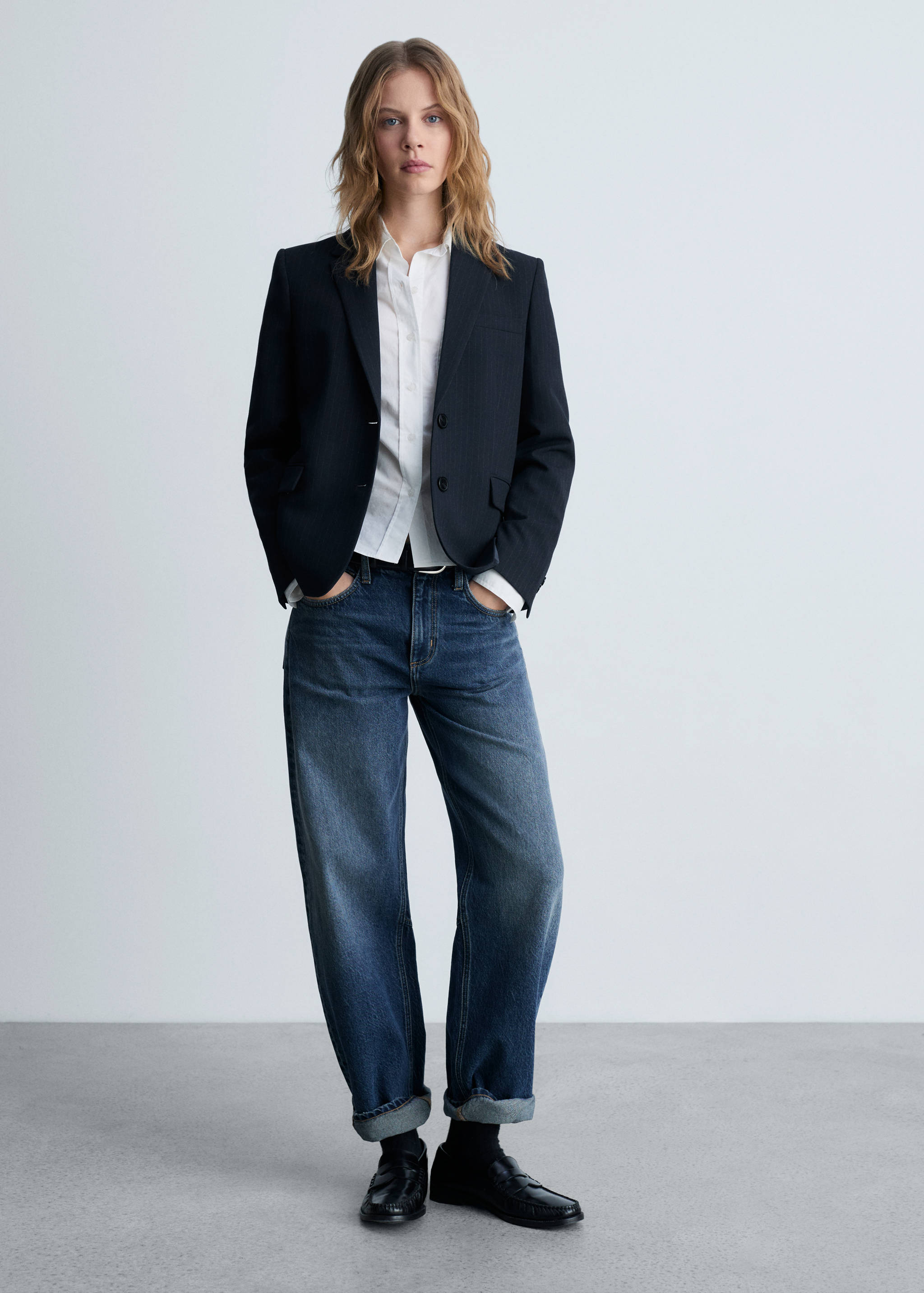 Americana traje raya diplomática - Detalle del artículo 2