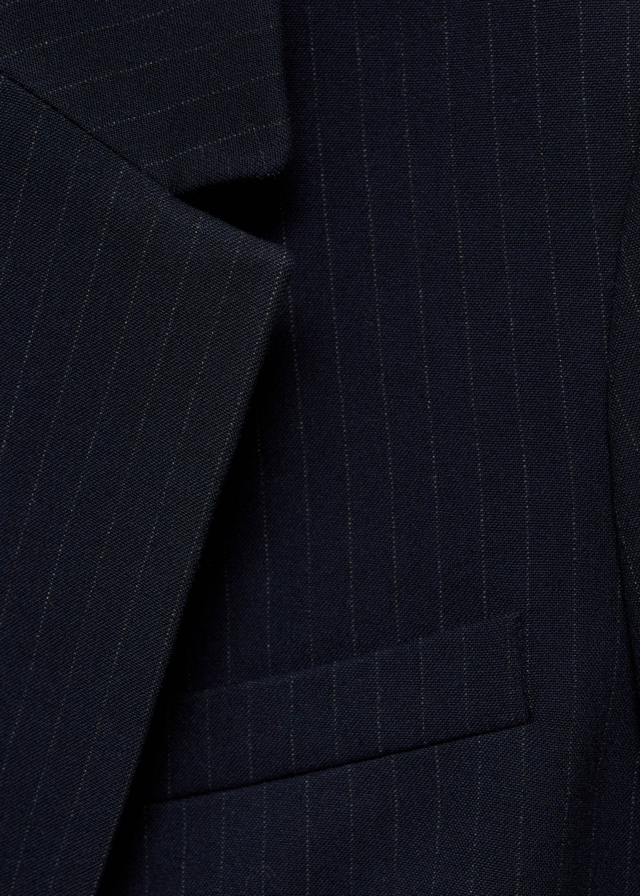 Americana traje raya diplomática - Detalle del artículo 8