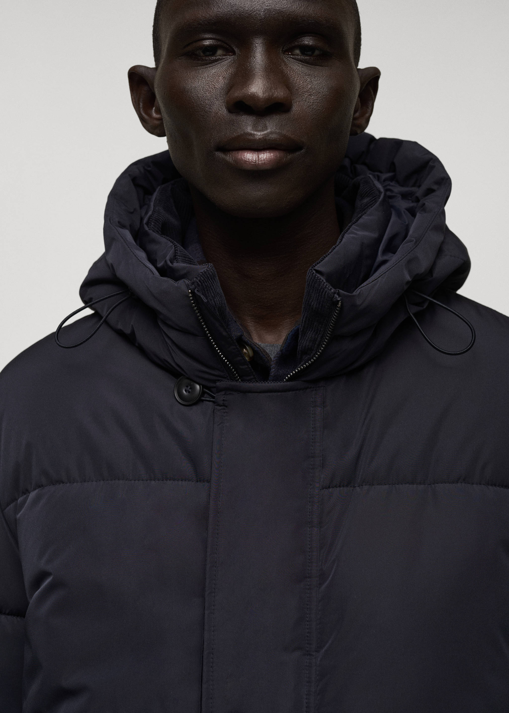 Anorak matelassé capuche résistant à l’eau - Détail de l'article 1