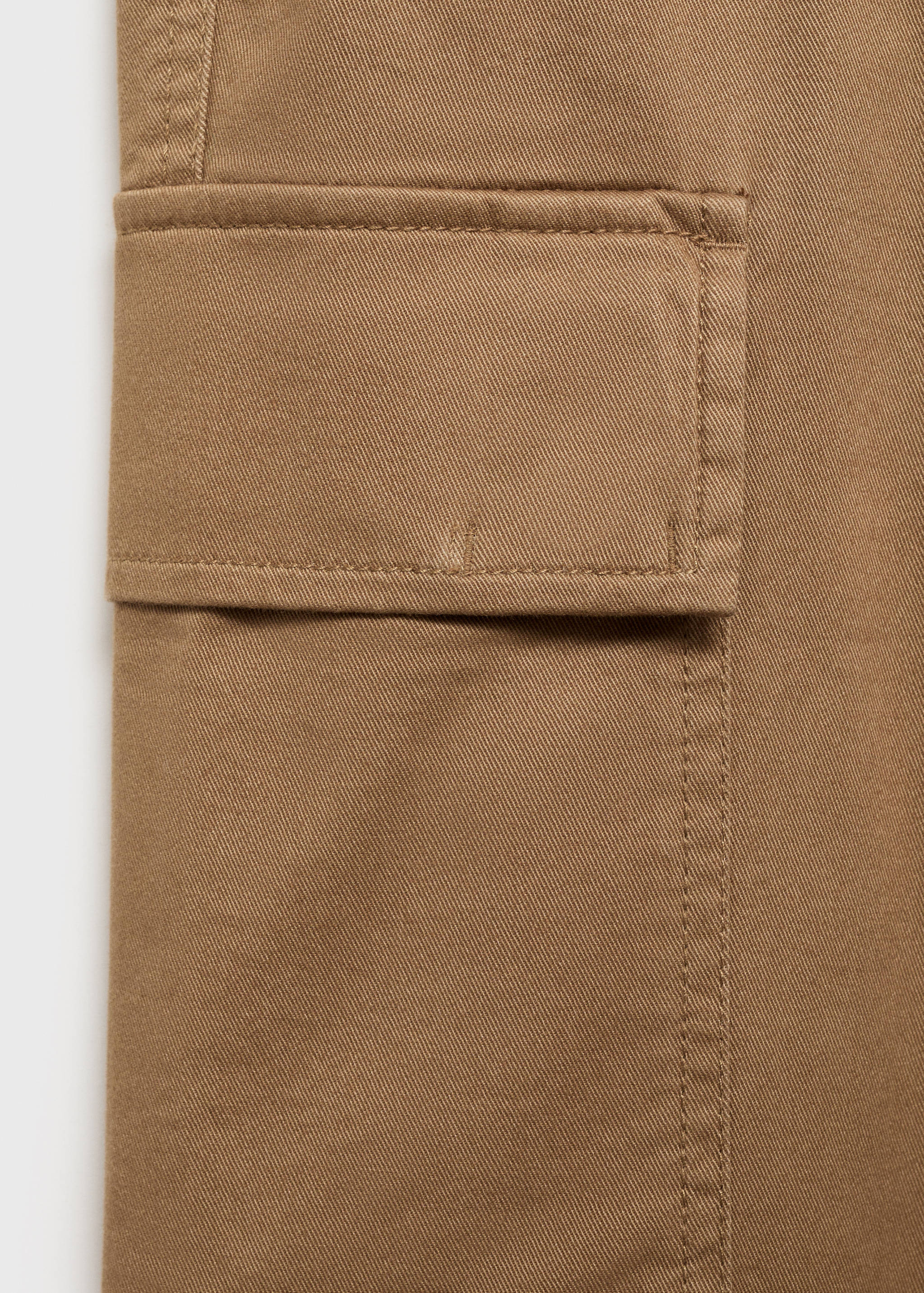 Pantalons cargo cotó regular fit - Detall de l'article 0