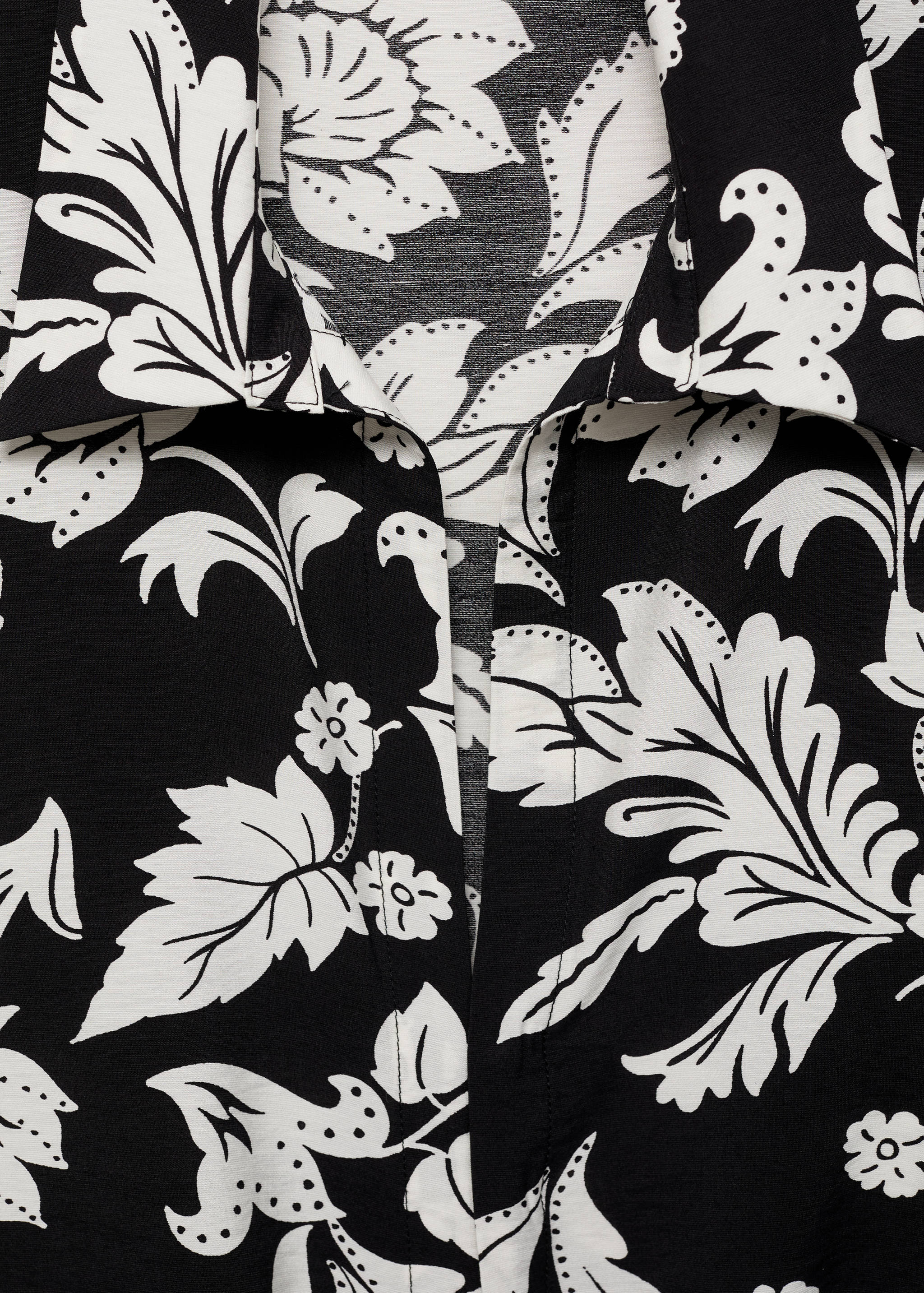 Blouse nœud en imprimé fleuri - Détail de l'article 8