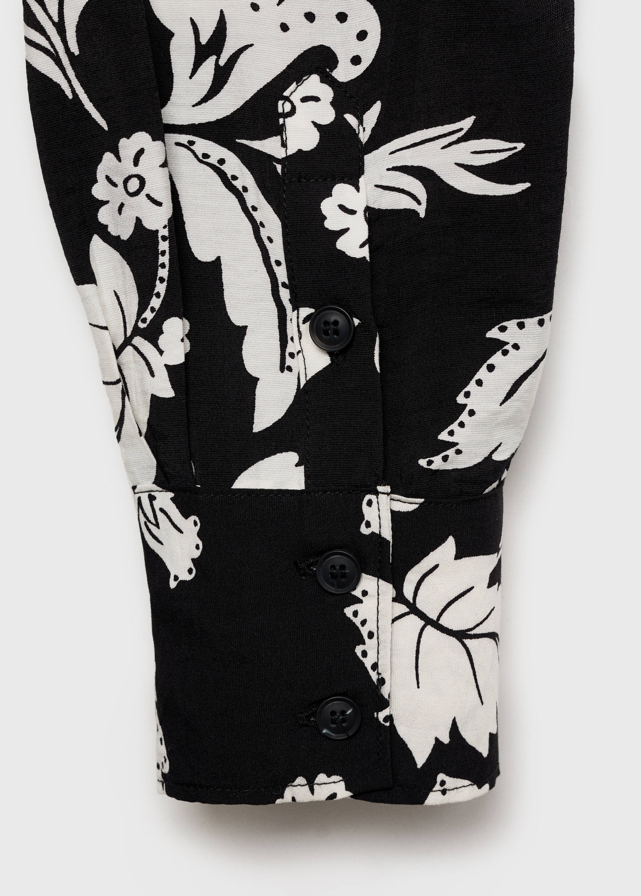 Blouse nœud en imprimé fleuri - Détail de l'article 0