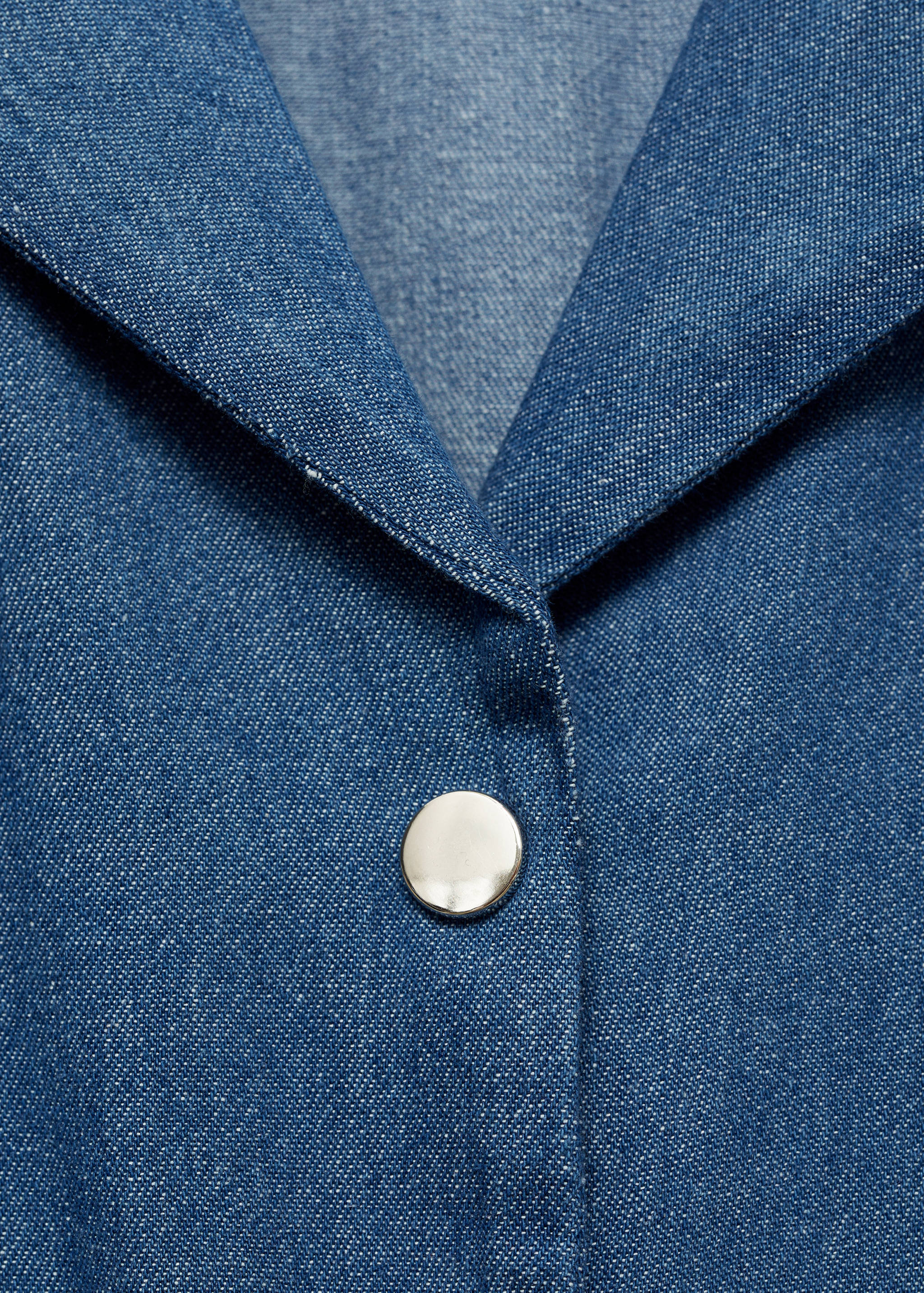 Macacão de ganga com manga curta - Pormenor do artigo 8