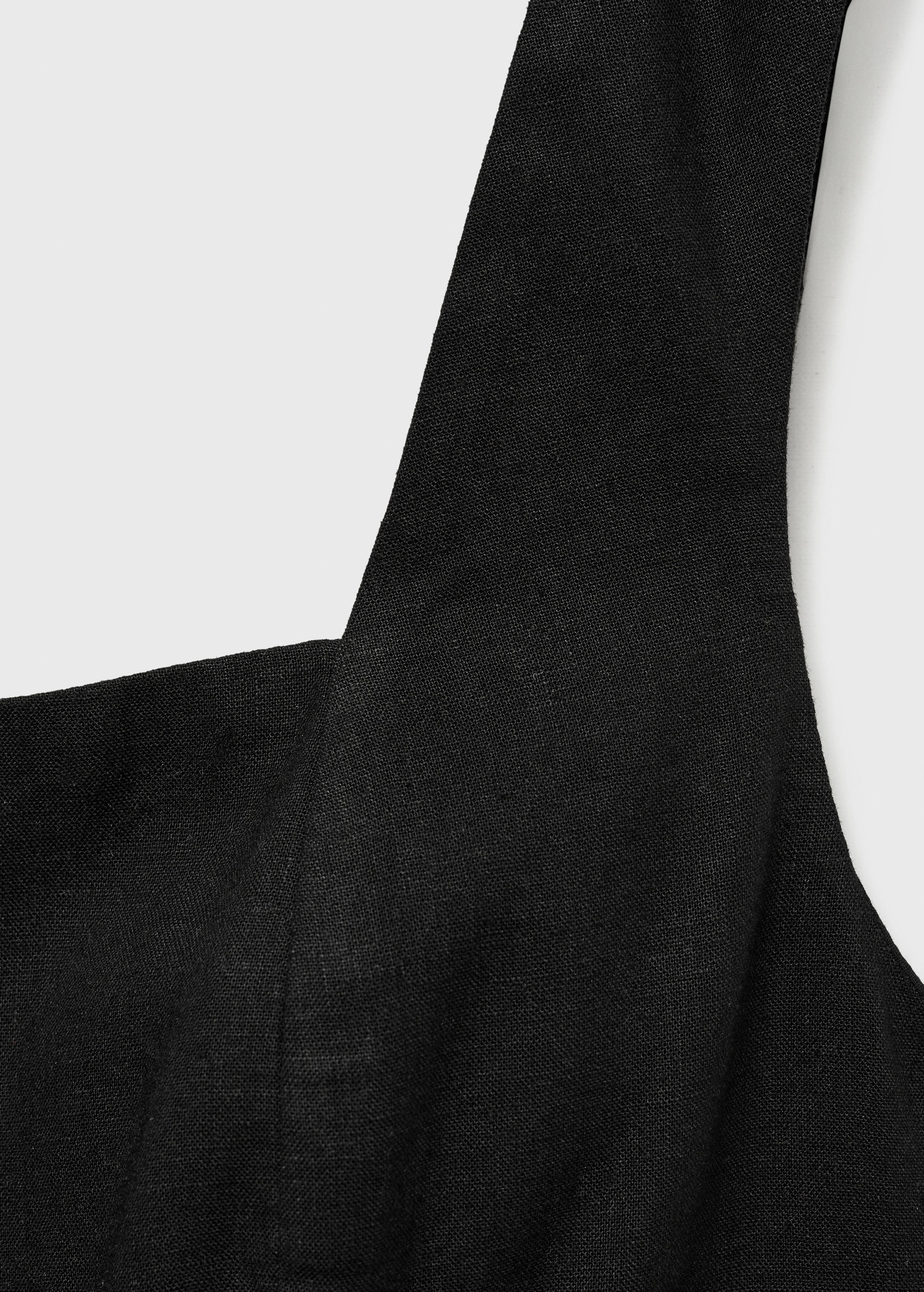 Rak jumpsuit i linne - Detaljer om artikeln 8