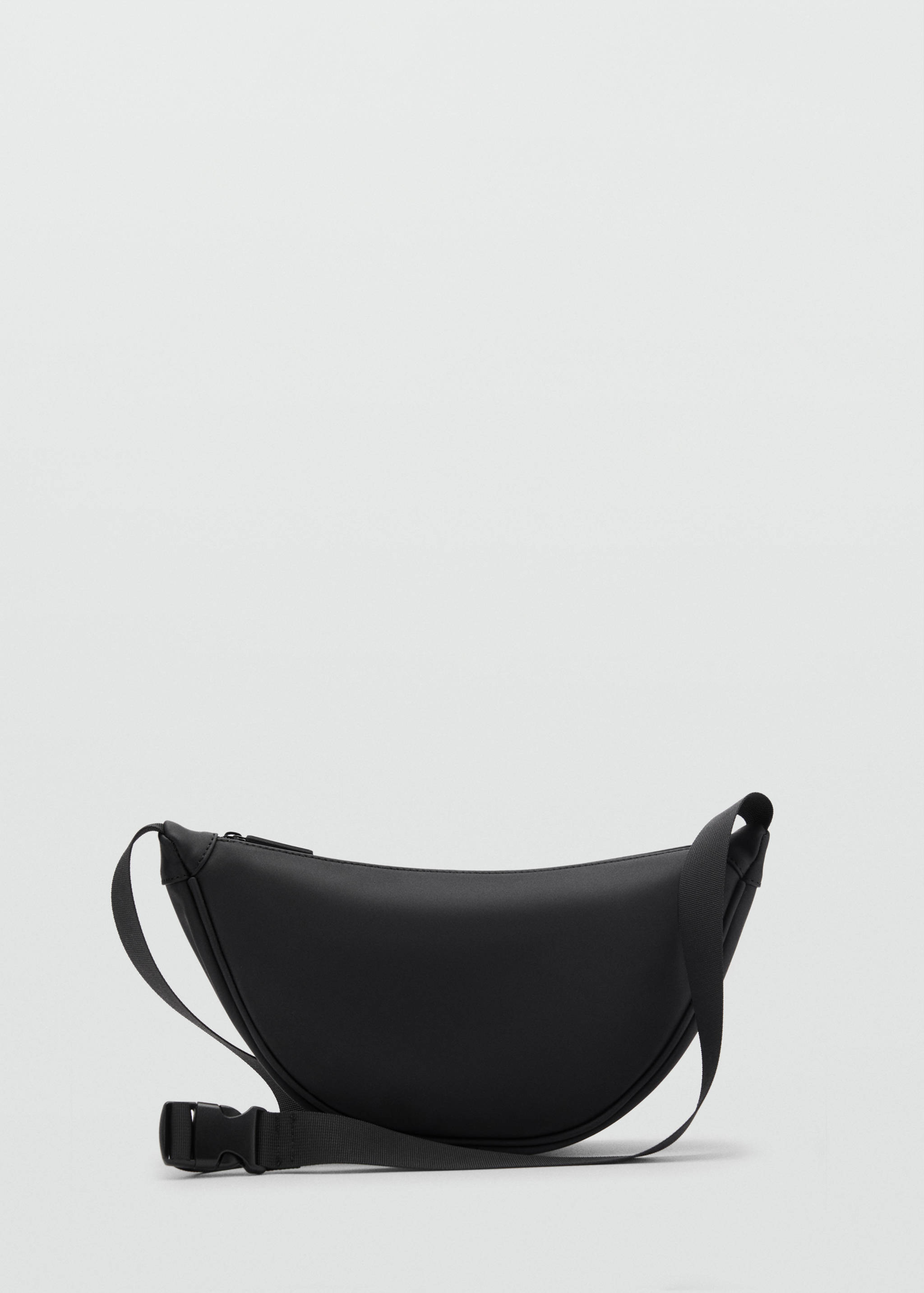 Rubberised shoulder bag - Article without model