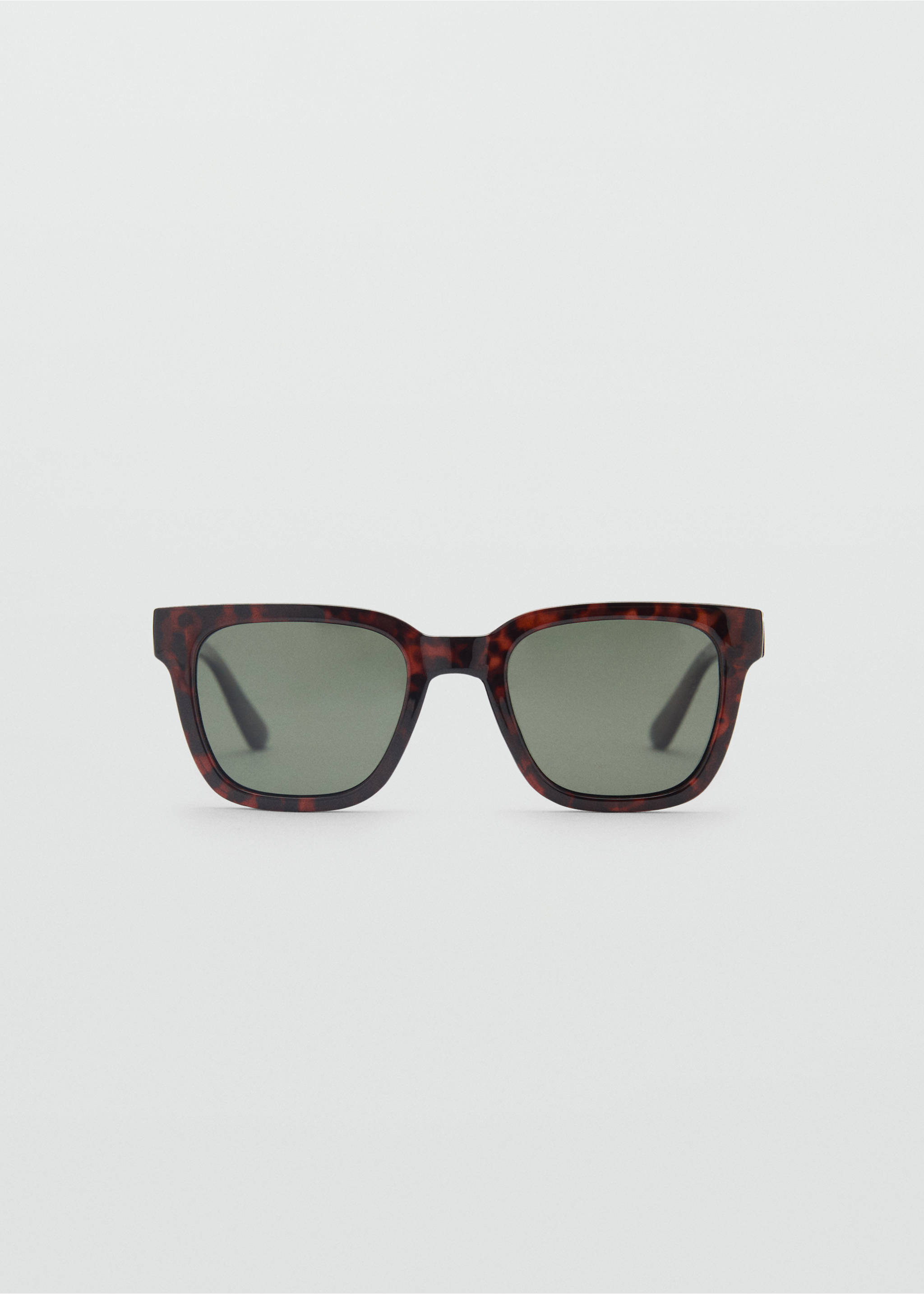 Gafas de sol polarizadas rectangulares - Artículo sin modelo, Chocolate. Ref: 87040607-00.