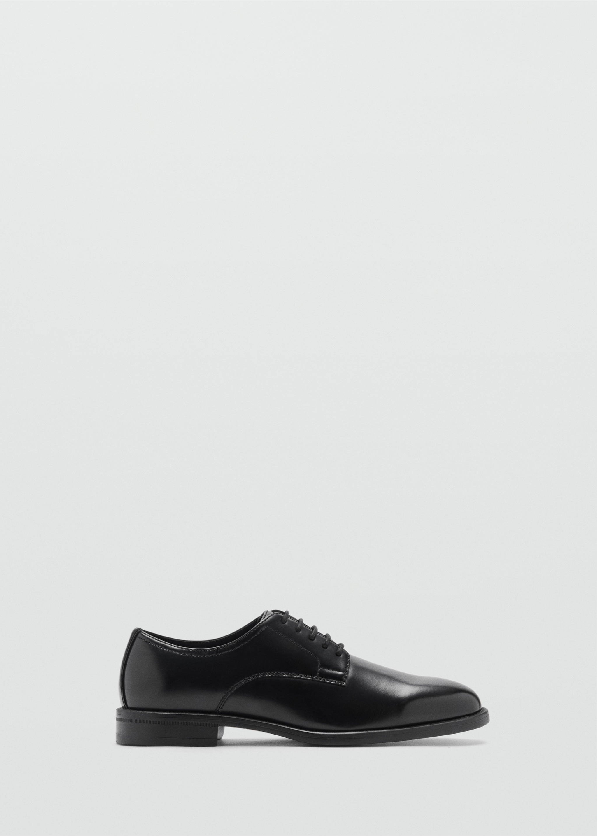 Blucher suit shoes - Article without model, Black. Ref: 87040612-00.