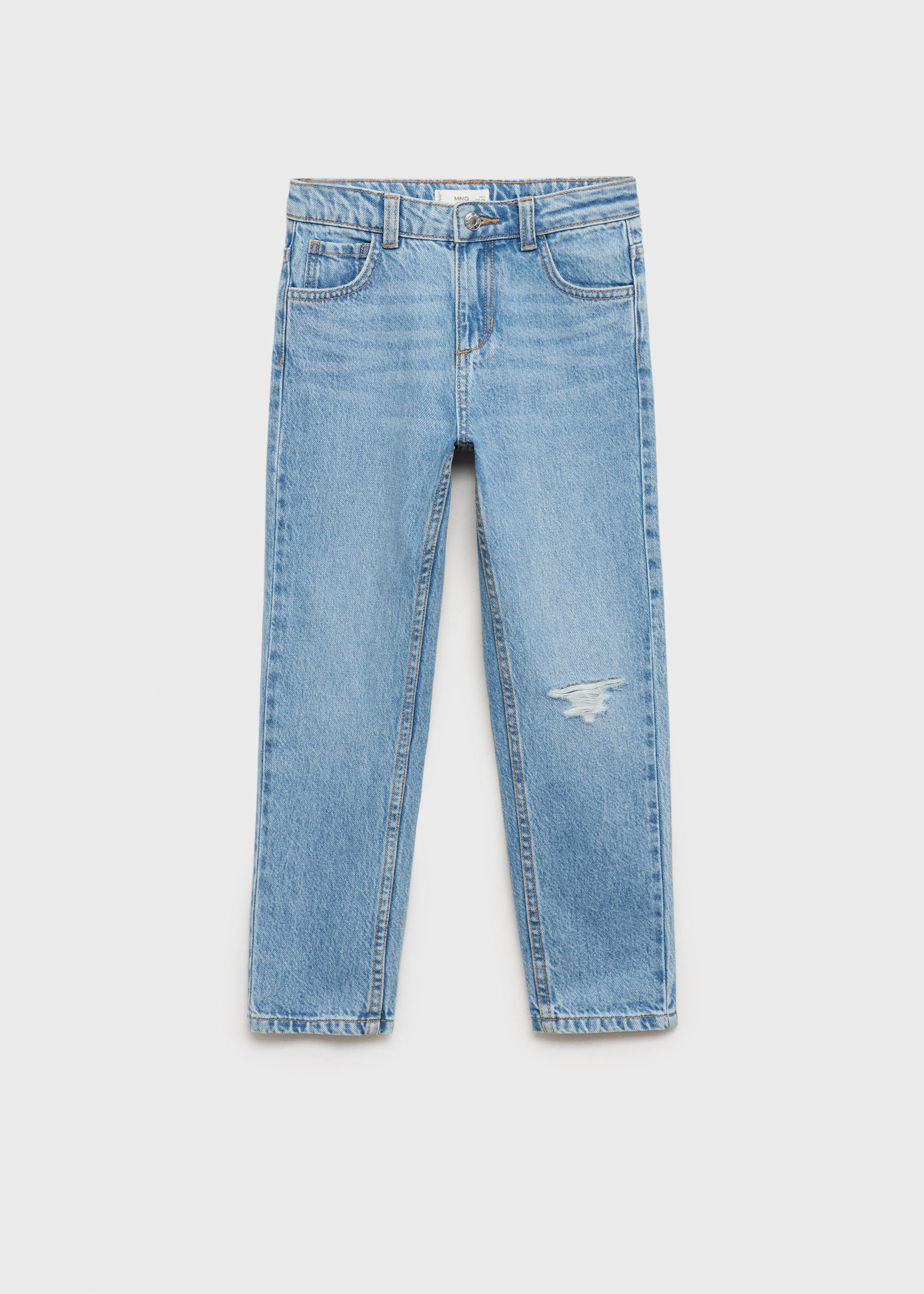 Mom Fit-Jeans mit Zierrissen - Artikel ohne Model