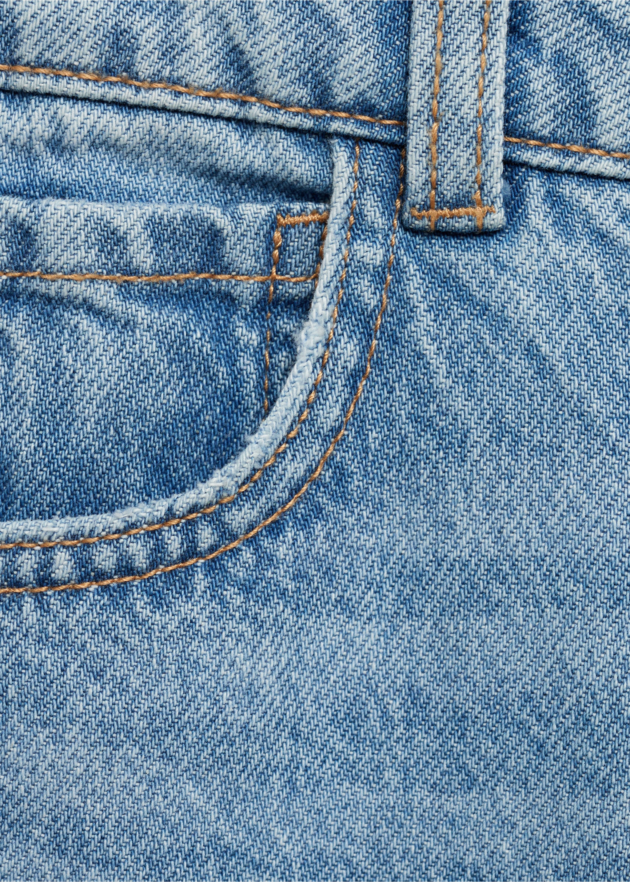 Jeans mom fit rotos decorativos - Detalle del artículo 0, Azul medio. Ref: 87040617-00.