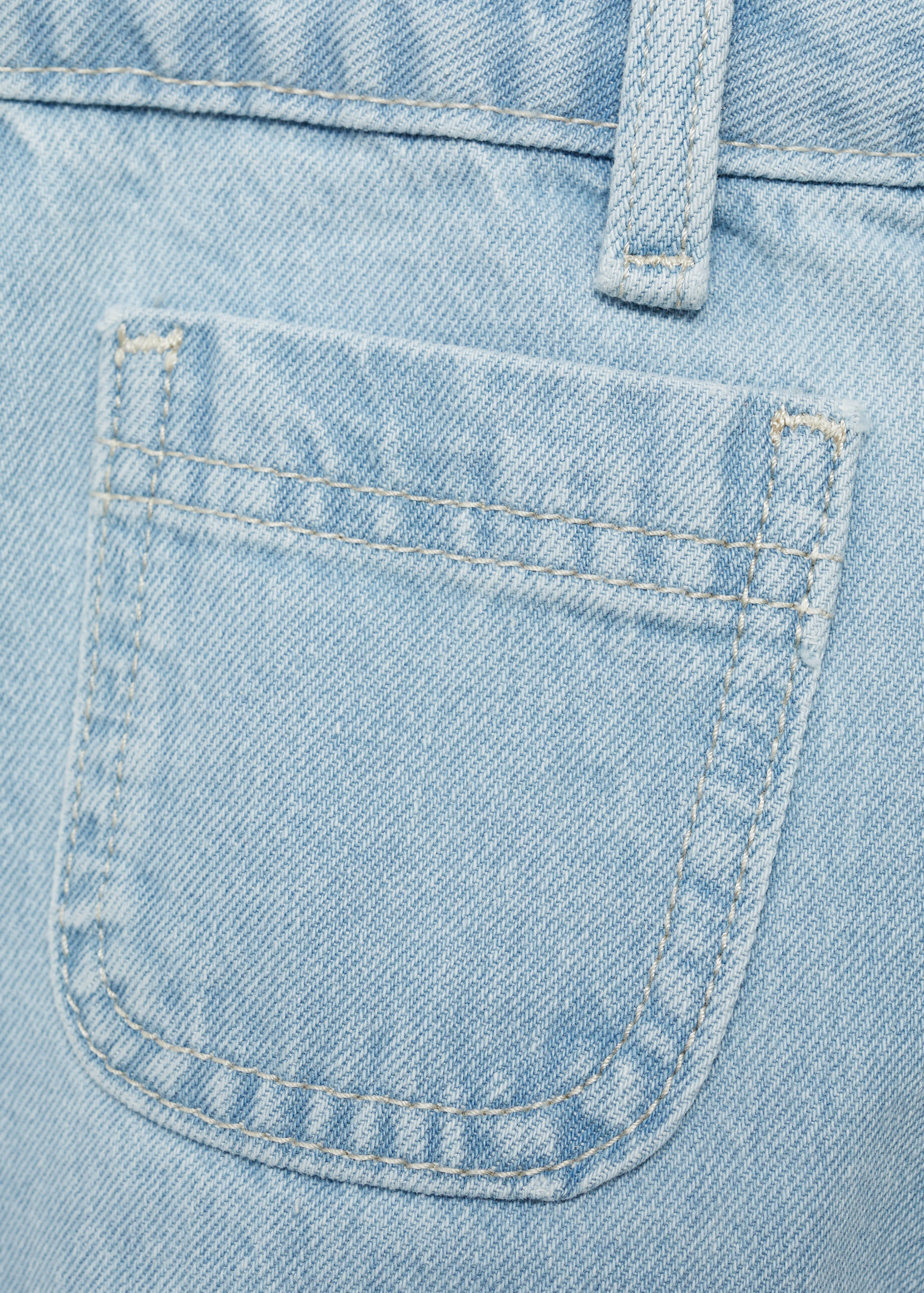 Denim shorts met zakken - Detail van het artikel 8