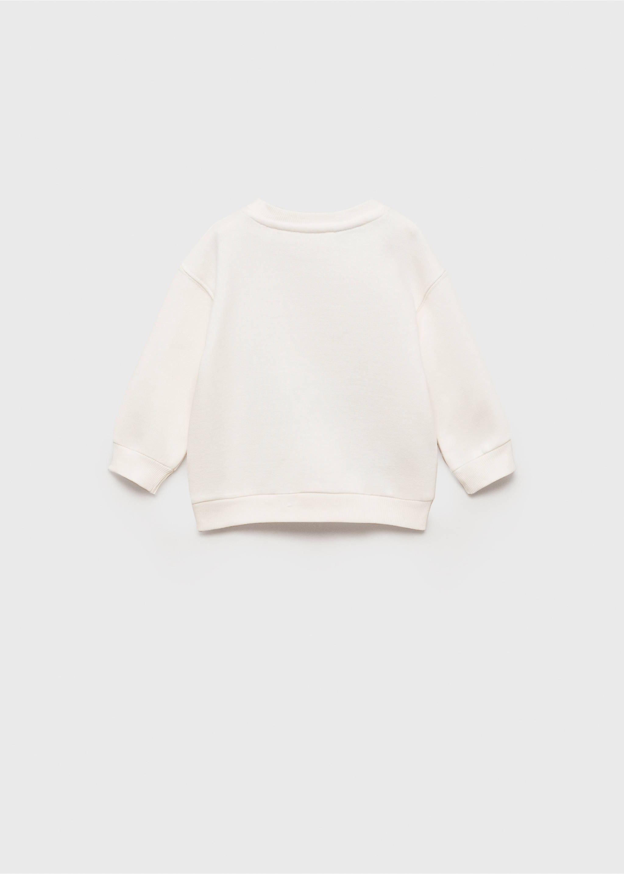 Sweat-shirt le Roi Lion - Verso de l’article, Blanc cassé. Ref: 87040621-00.