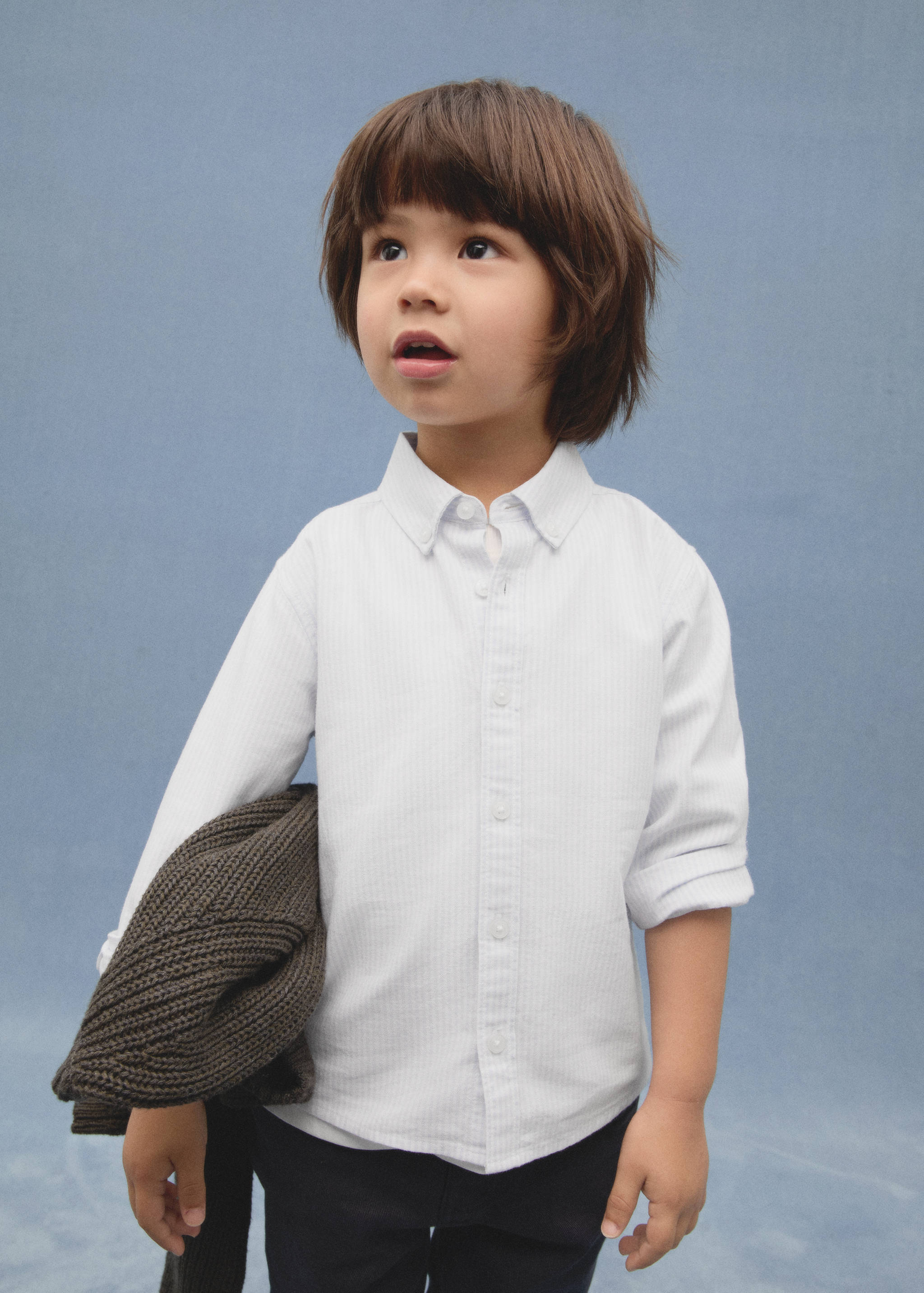 Πουκάμισο Oxford ριγέ - Λεπτομέρεια του προϊόντος 6