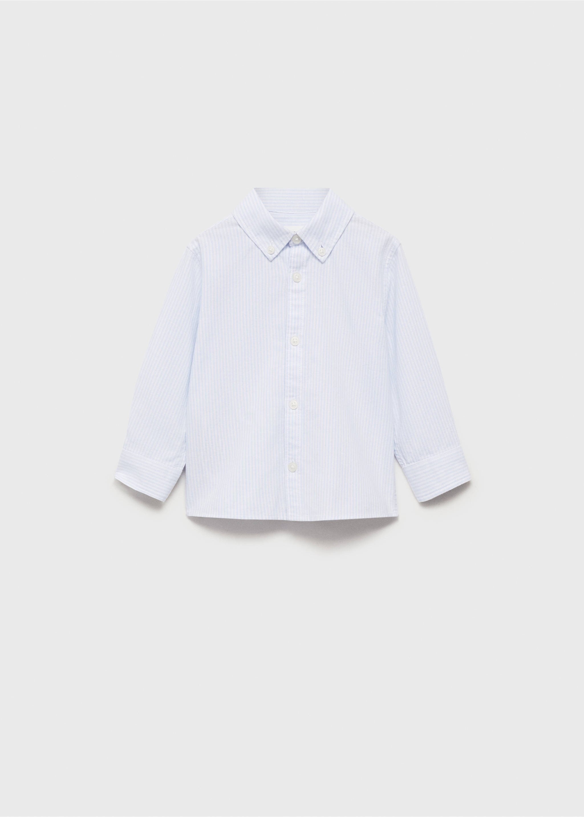 Košile Oxford s proužky - Zboží bez modelu, Modrá obloha. Ref: 87040623-00.