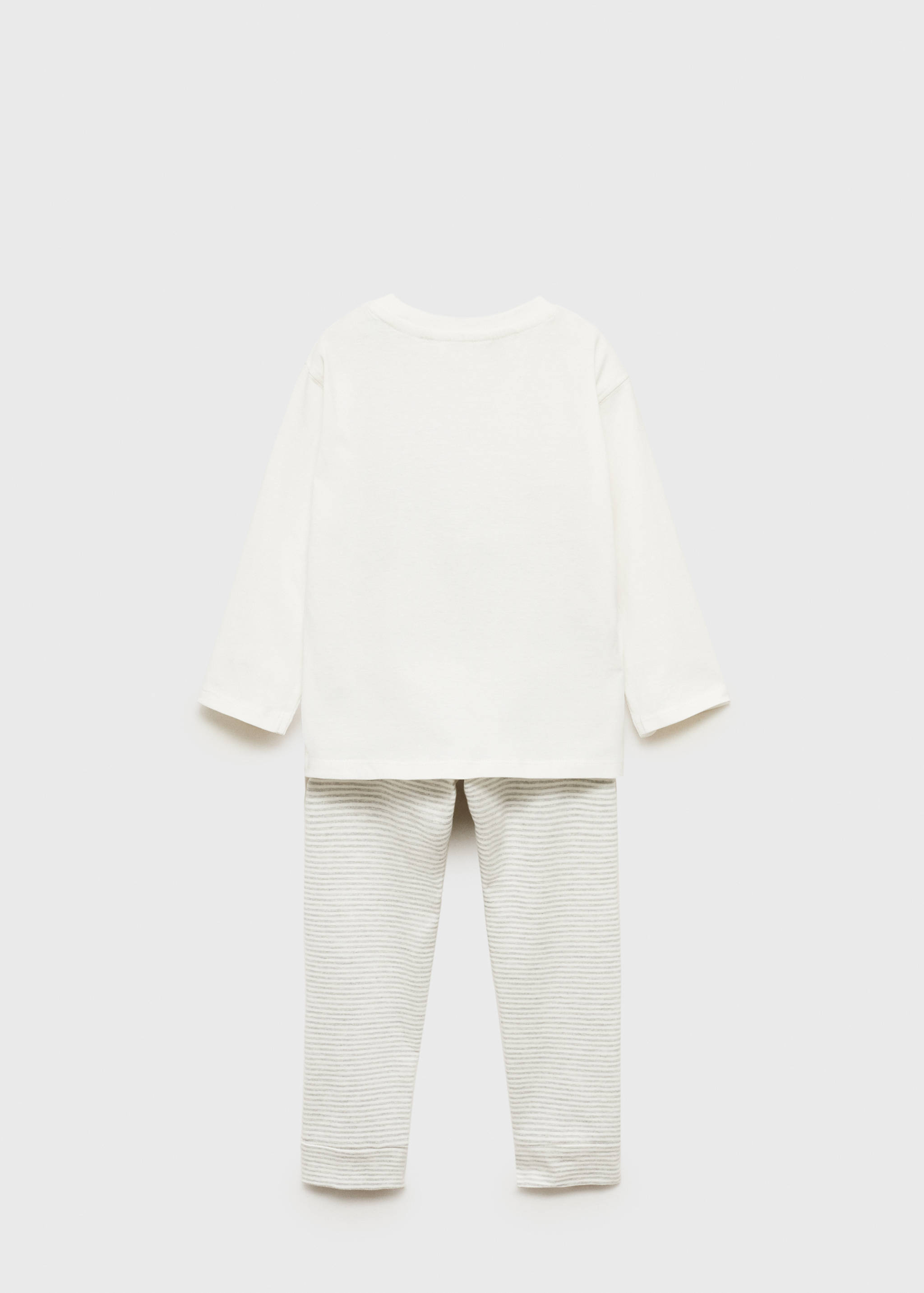 Printed pyjamas - Reverse of the article