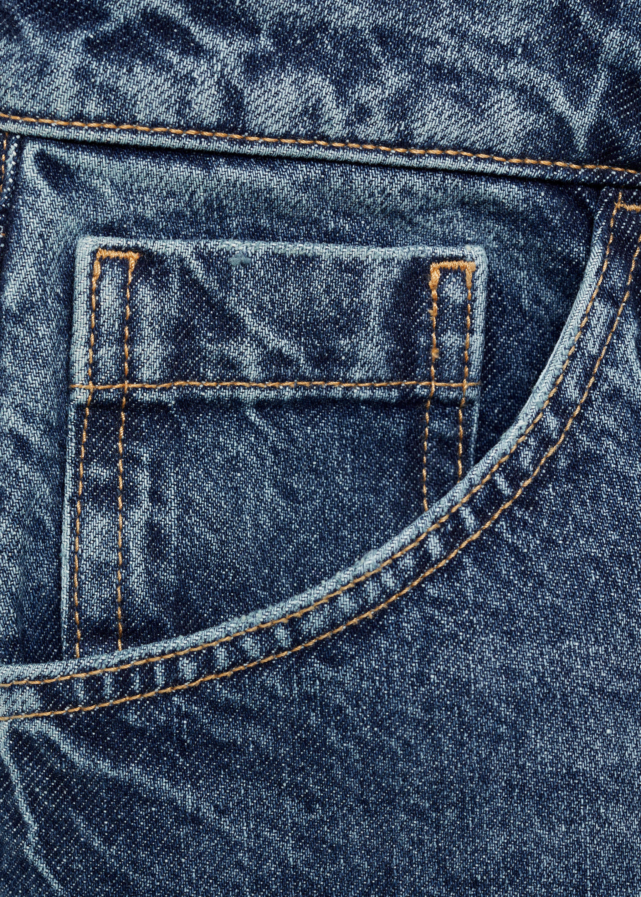 Fustă midi din denim - Detaliu al articolului 8