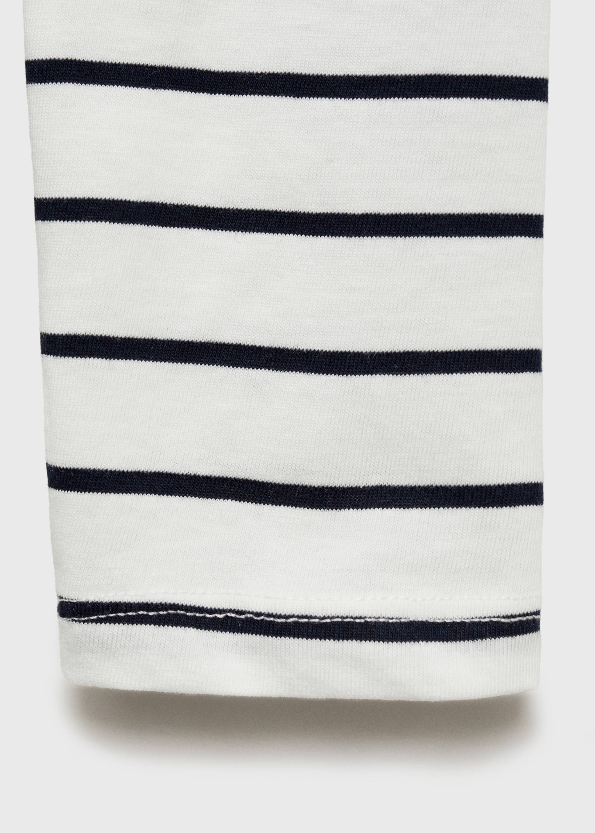 Striped cotton T-shirt - Details of the article 0