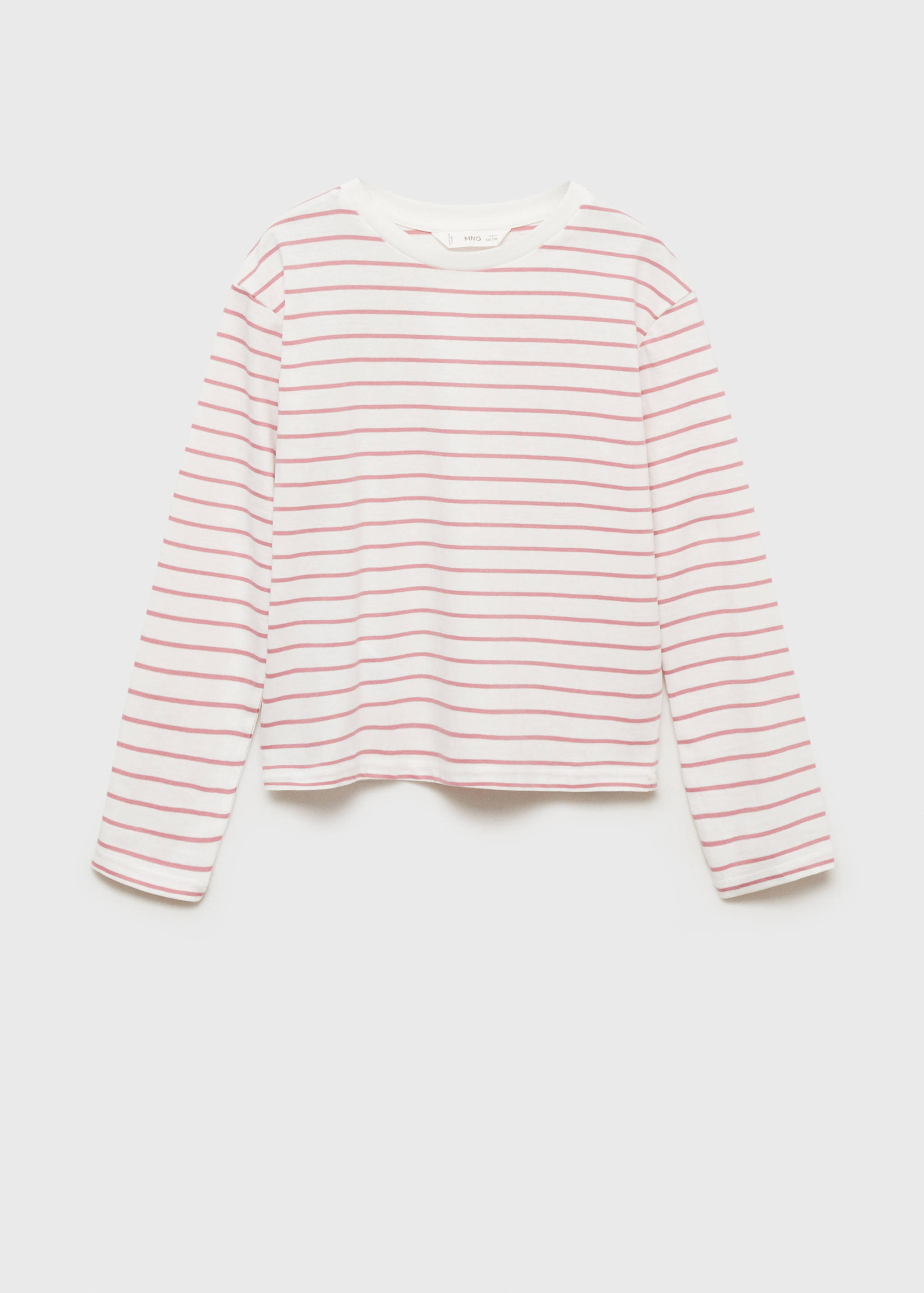 Striped cotton T-shirt - Article without model