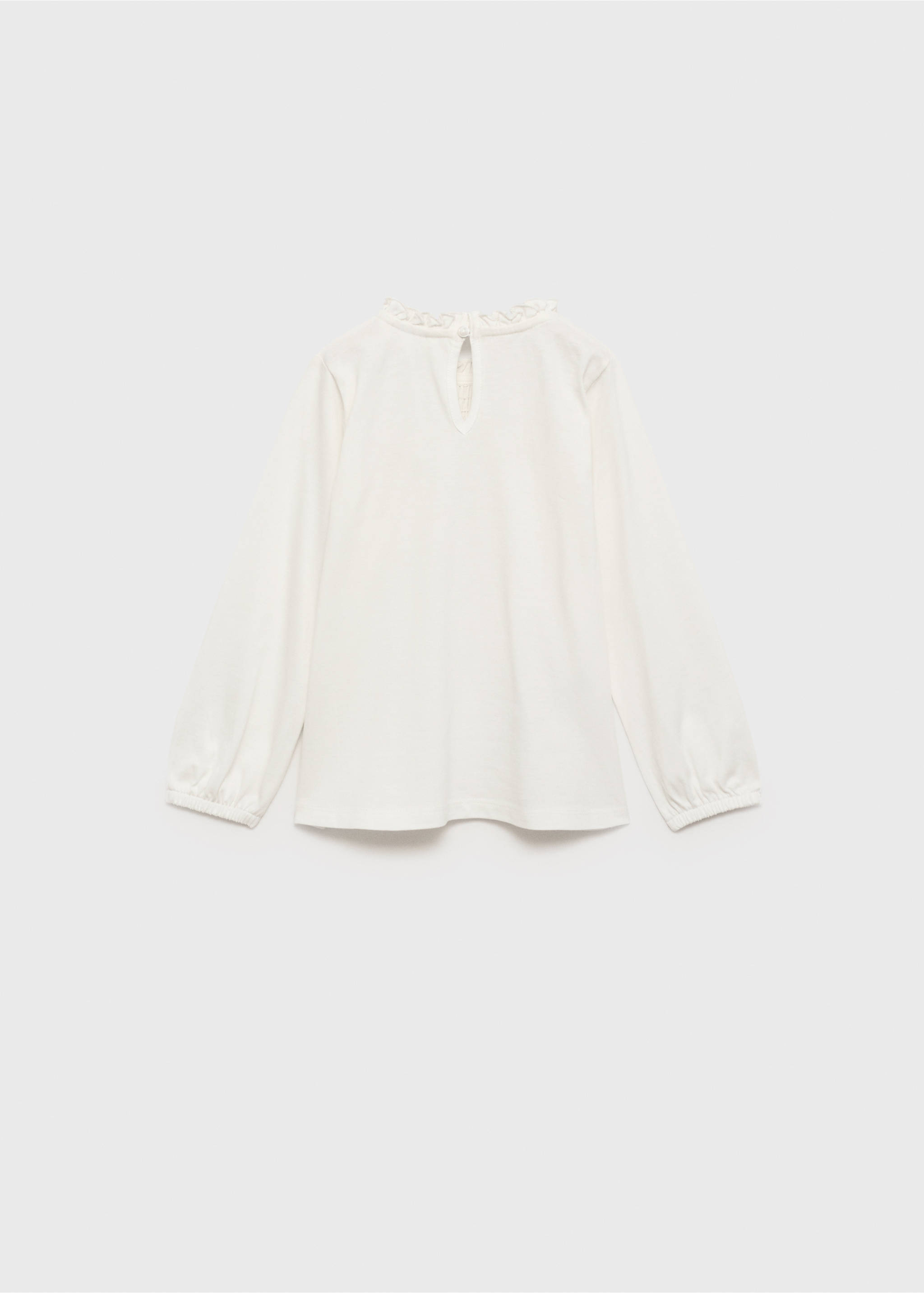 Samarreta isa - Revers de l'article, Blanc trencat. Ref: 87040643-00.
