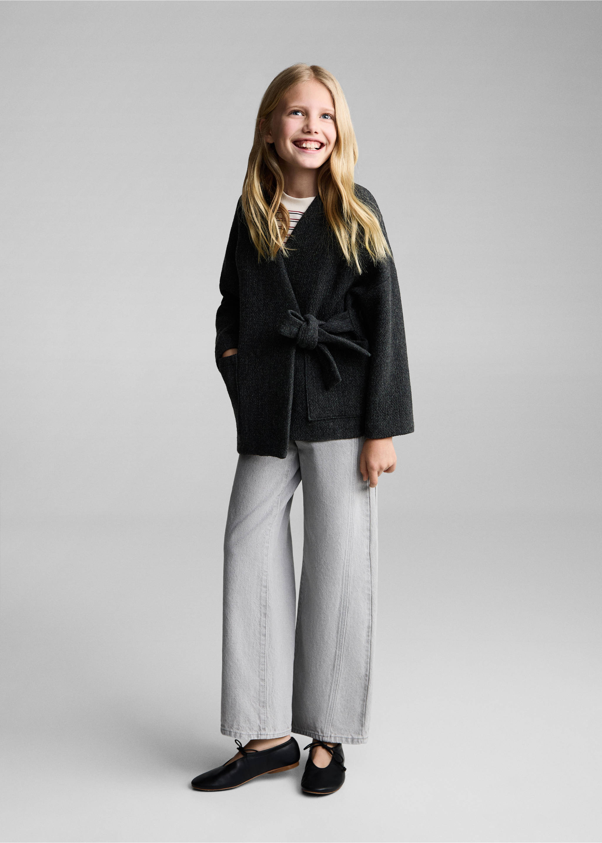 Manteco wool jacket - General plane, Charcoal. Ref: 87040647-00.