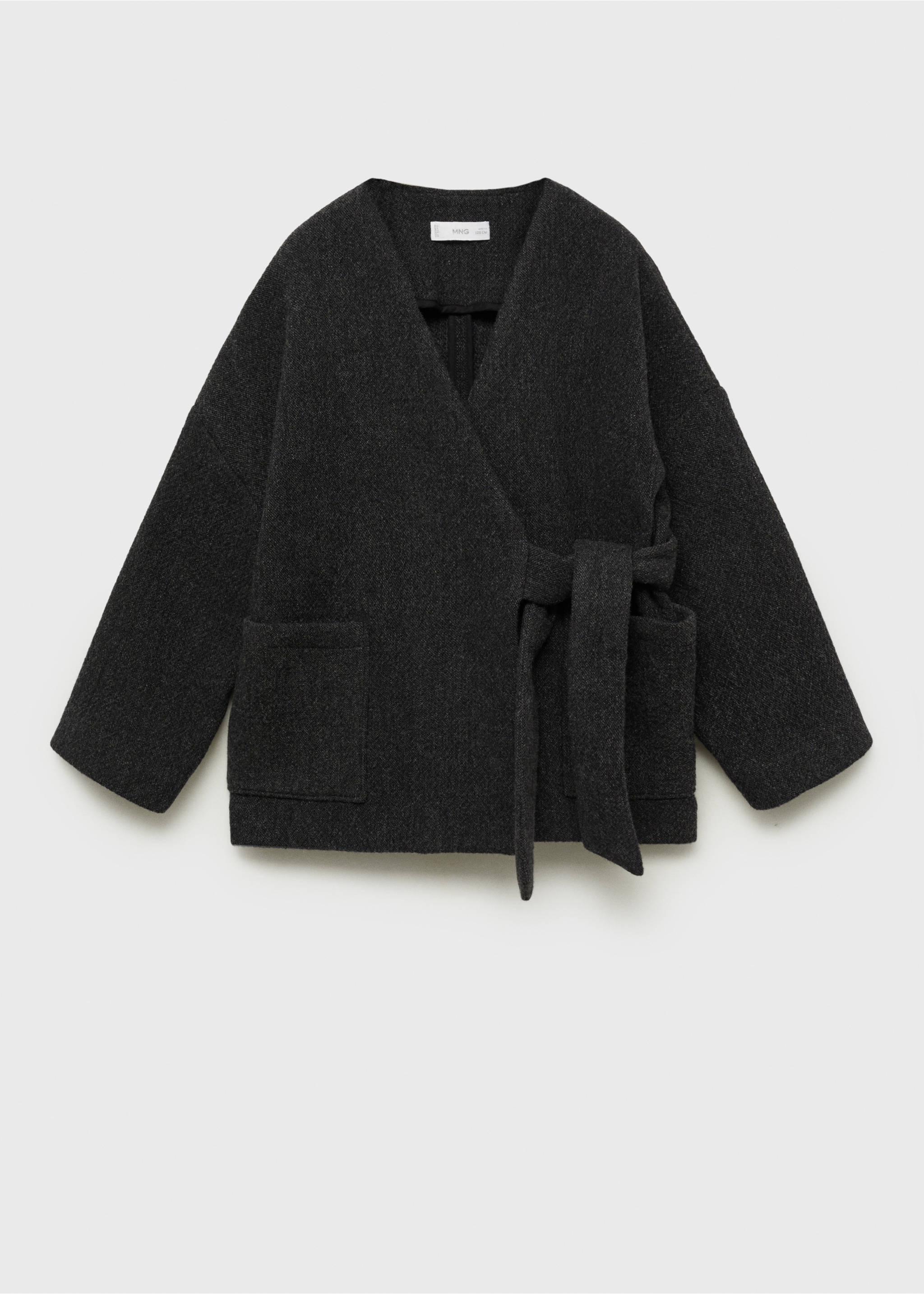 Manteco wool jacket - Article without model, Charcoal. Ref: 87040647-00.