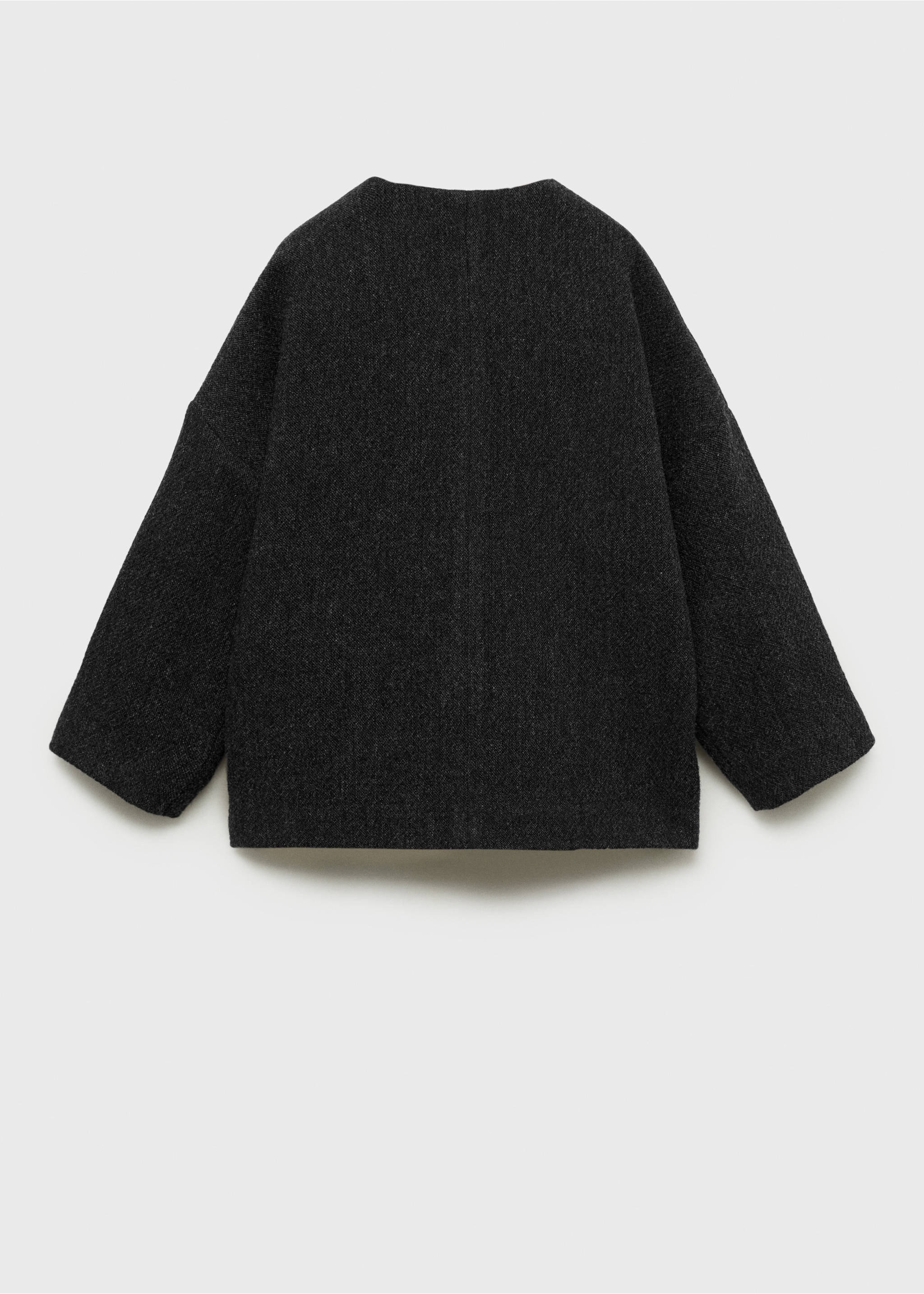 Manteco wool jacket - Reverse of the article, Charcoal. Ref: 87040647-00.