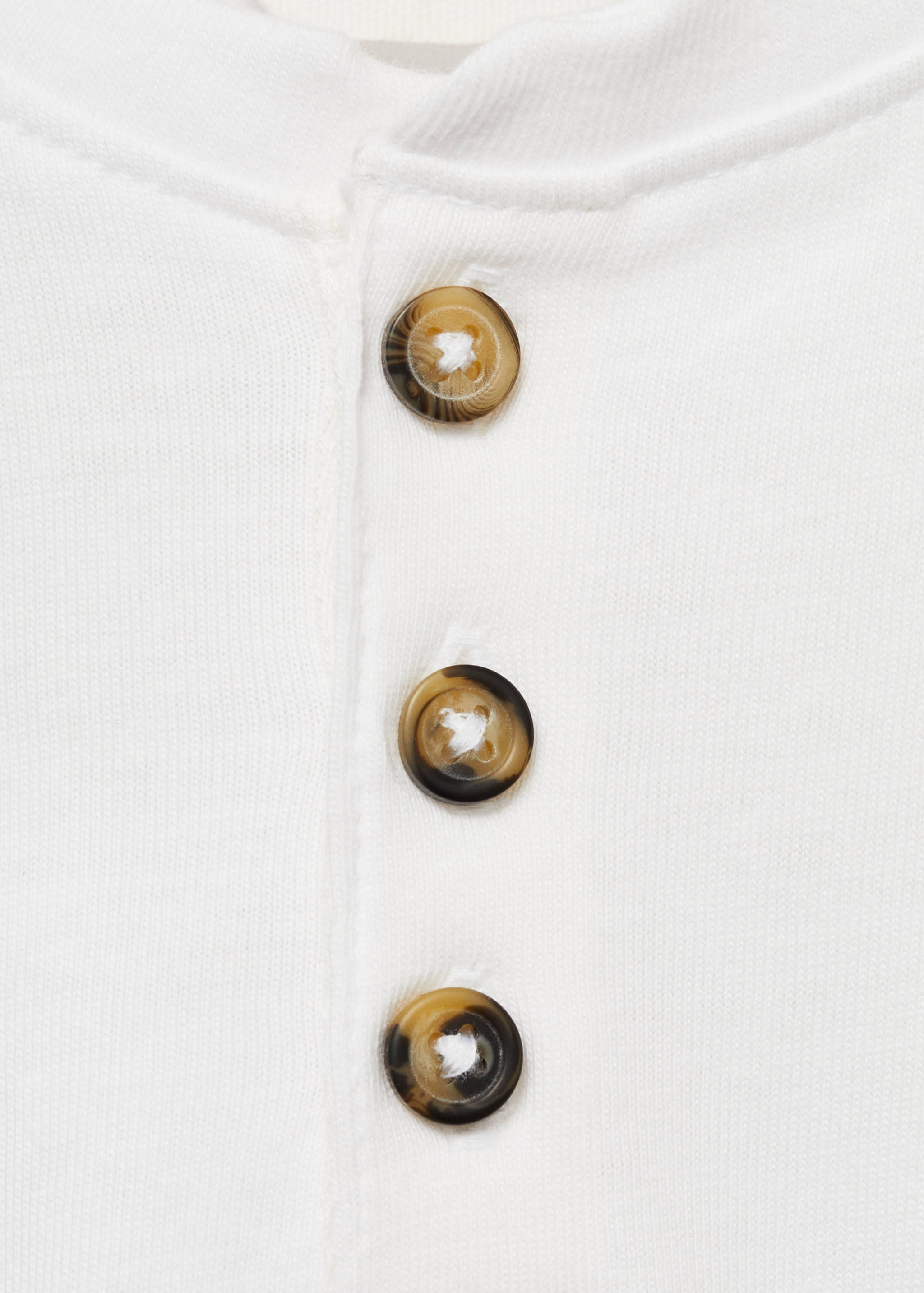 Long sleeve cotton t-shirt - Details of the article 8