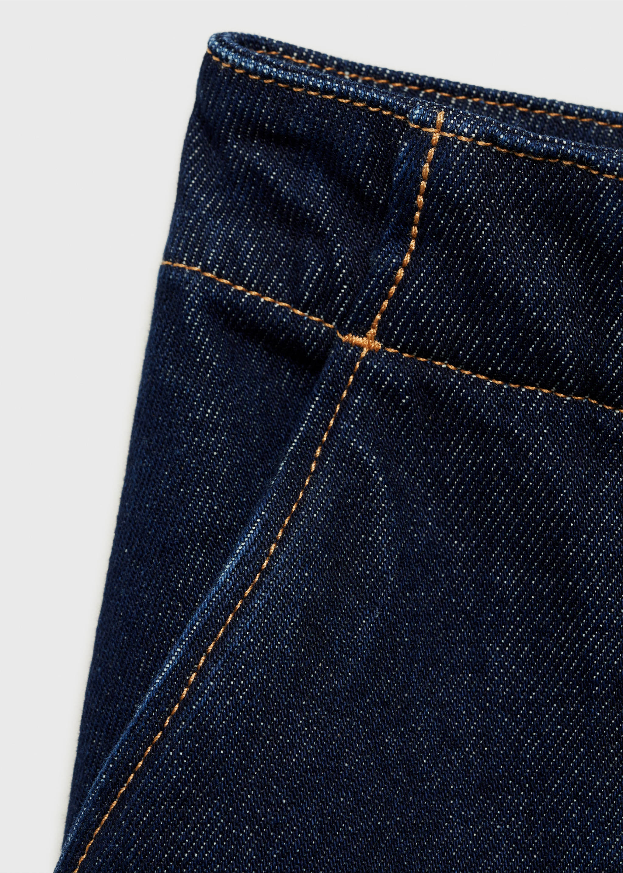 Falda denim evasé - Detalle del artículo 0, Azul. Ref: 87040653-00.