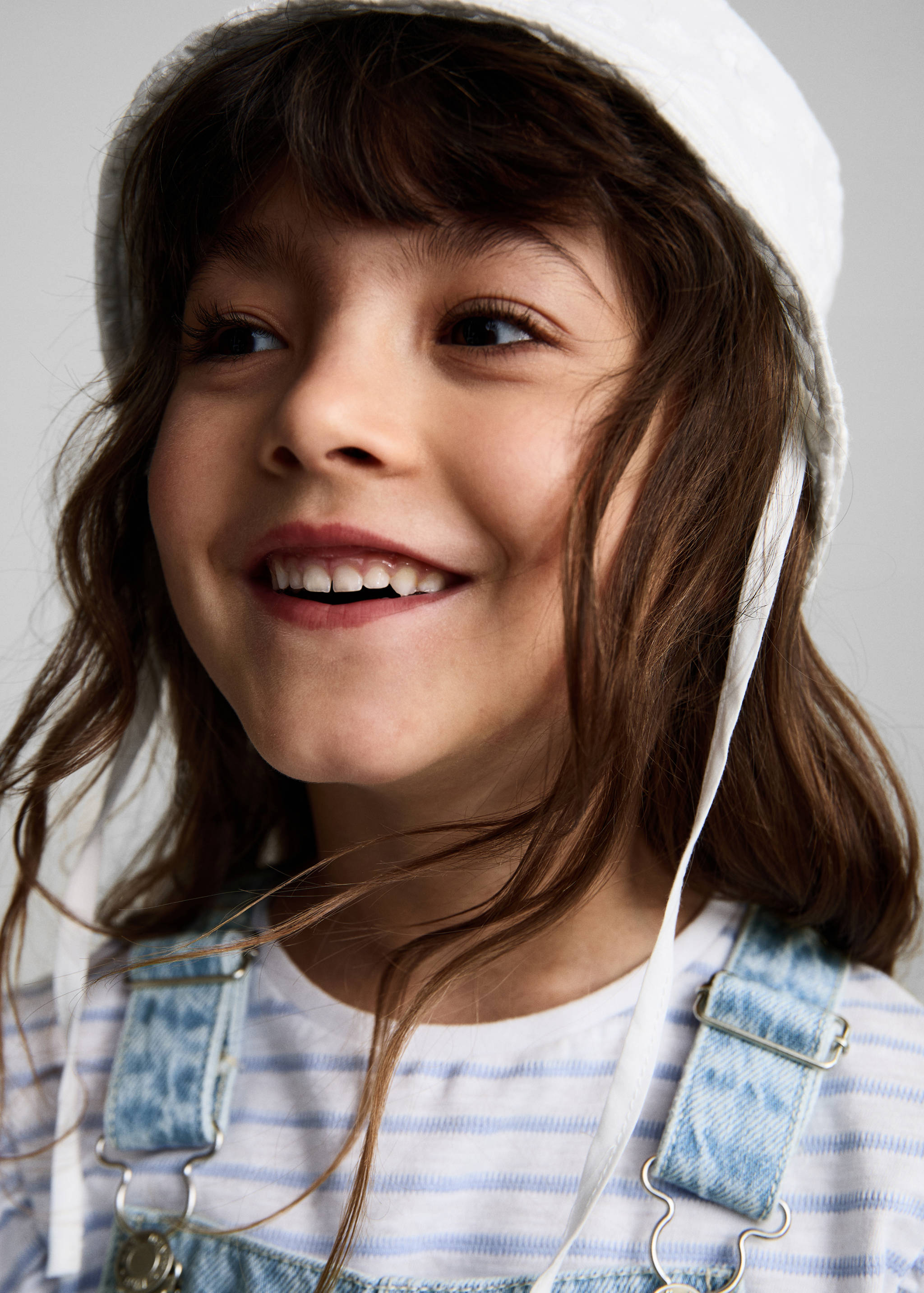 Vestido sem mangas de ganga curto - Pormenor do artigo 1