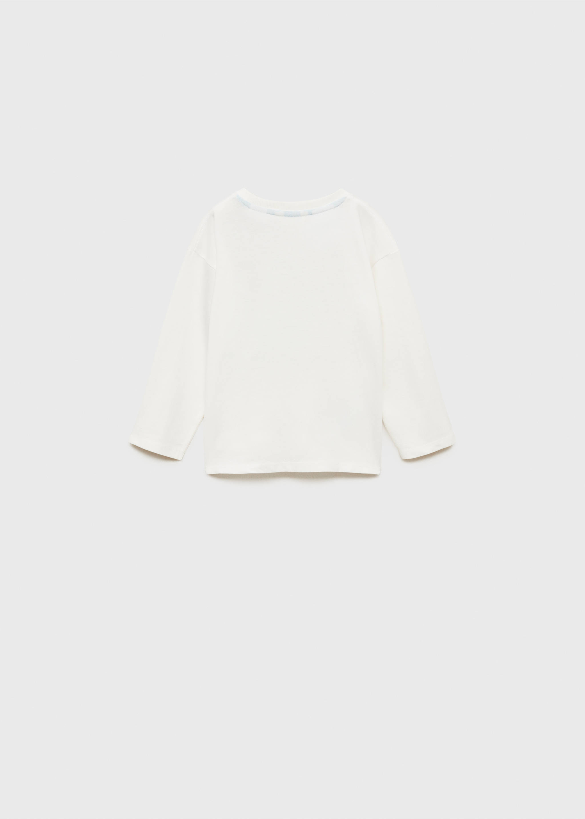 Μπλούζα στάμπα Bluey - Πίσω όψη προϊόντος, Υπόλευκο. Ref: 87041048-00.