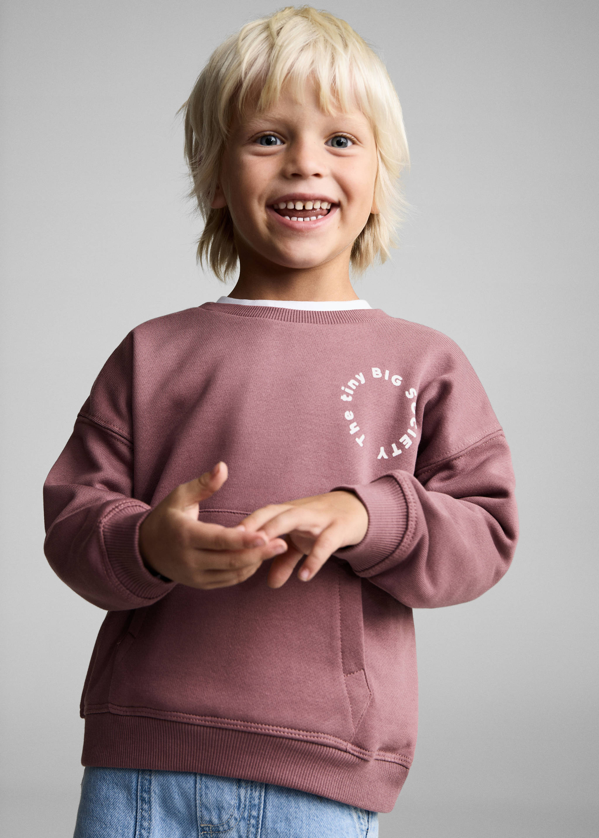 Sudadera animales estampados - Plano medio