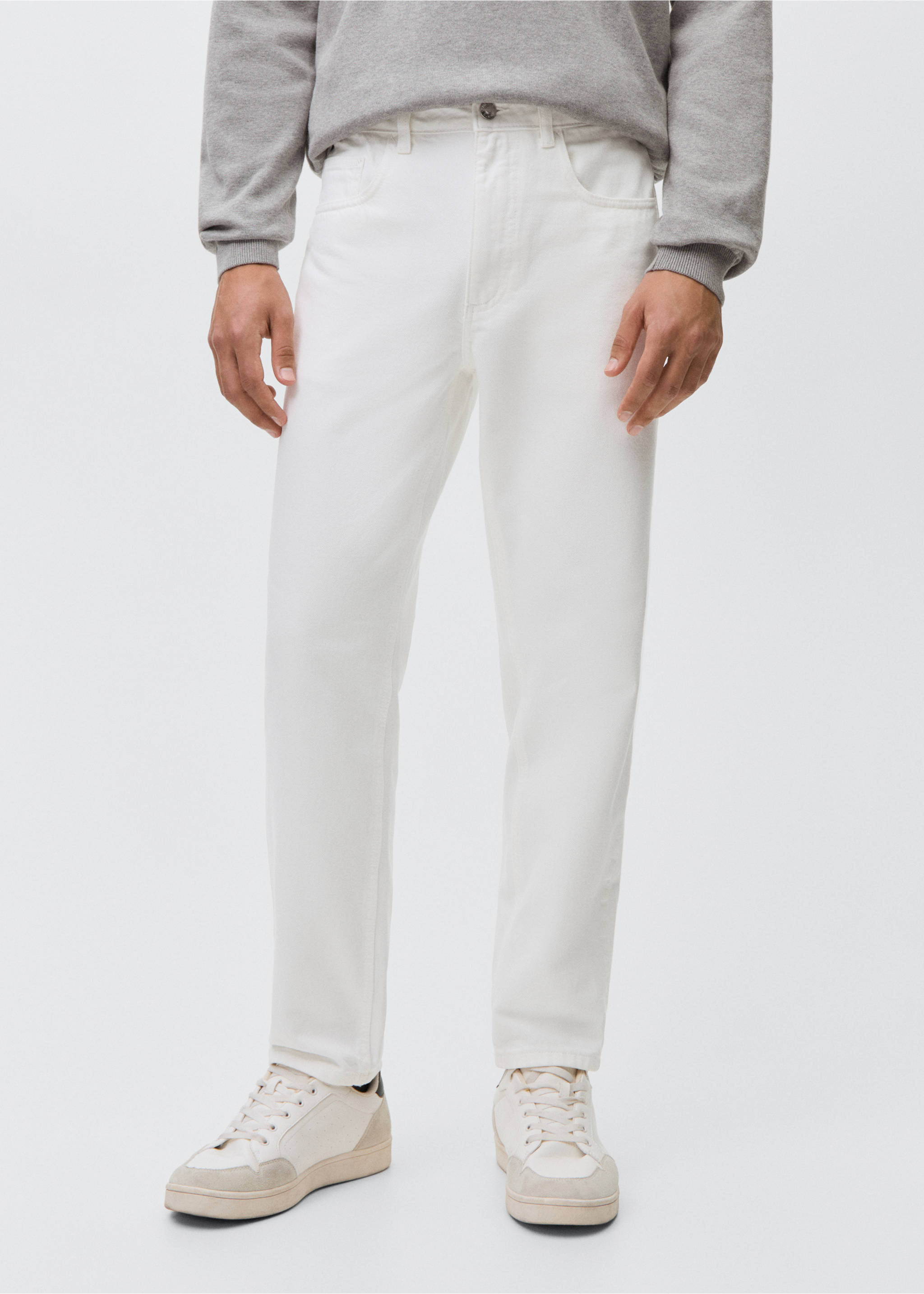 Texans regular fit - Detall de l'article 3, Blanc. Ref: 87041050-00.