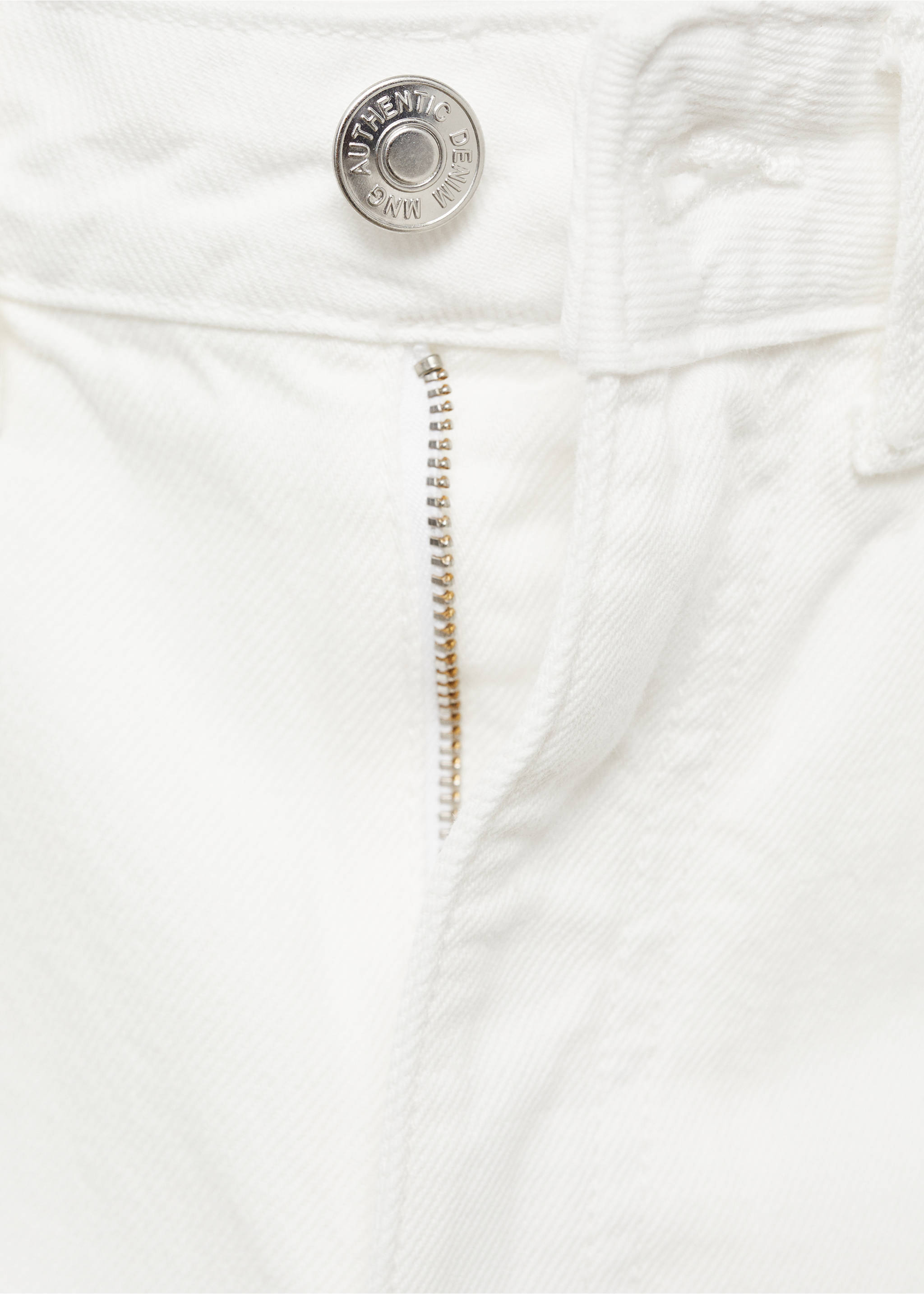 Τζιν regular fit - Λεπτομέρεια του προϊόντος 8, Λευκό. Ref: 87041050-00.