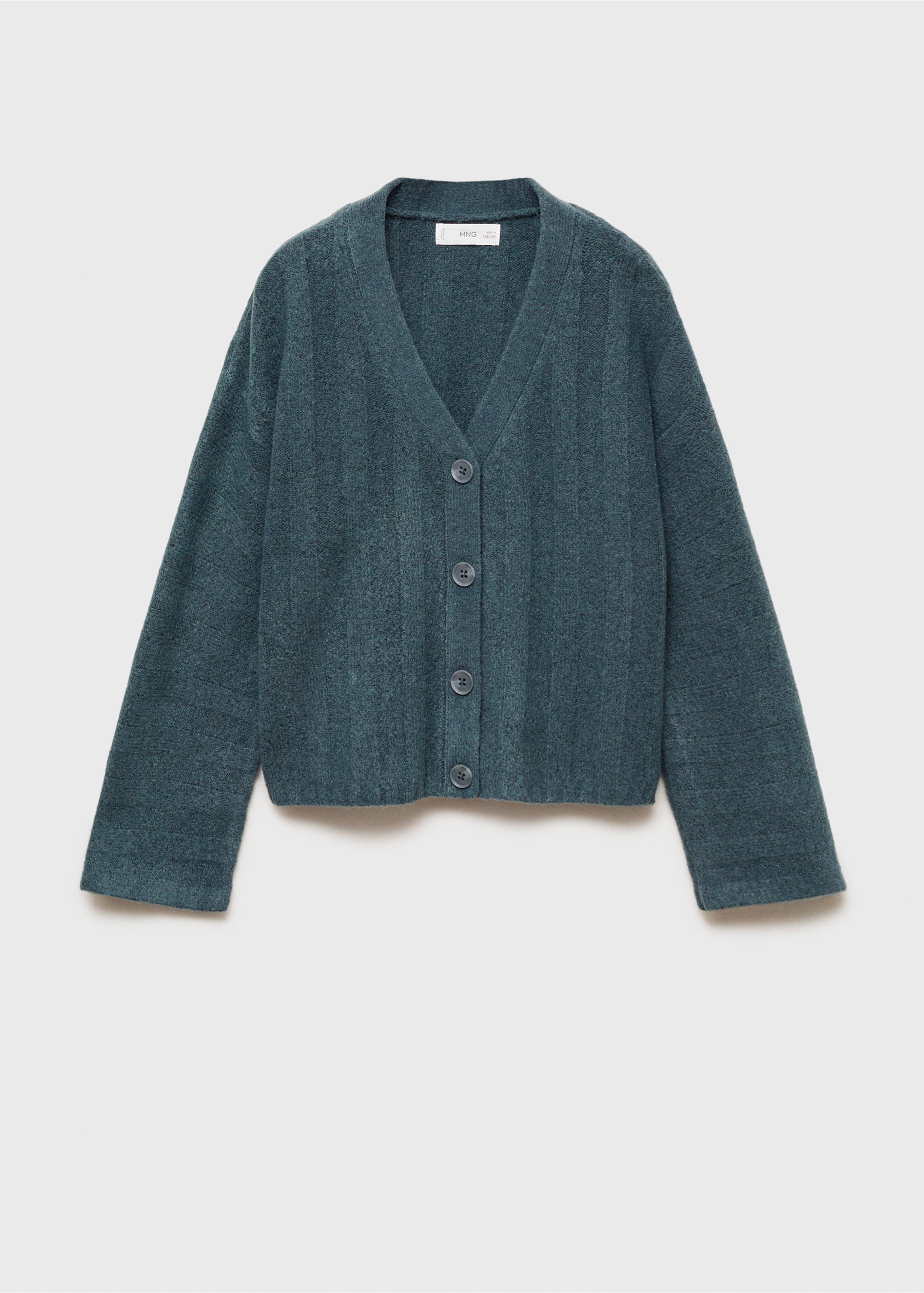 Cardigan punto rayas - Artículo sin modelo, Azul petróleo. Ref: 87041051-00.