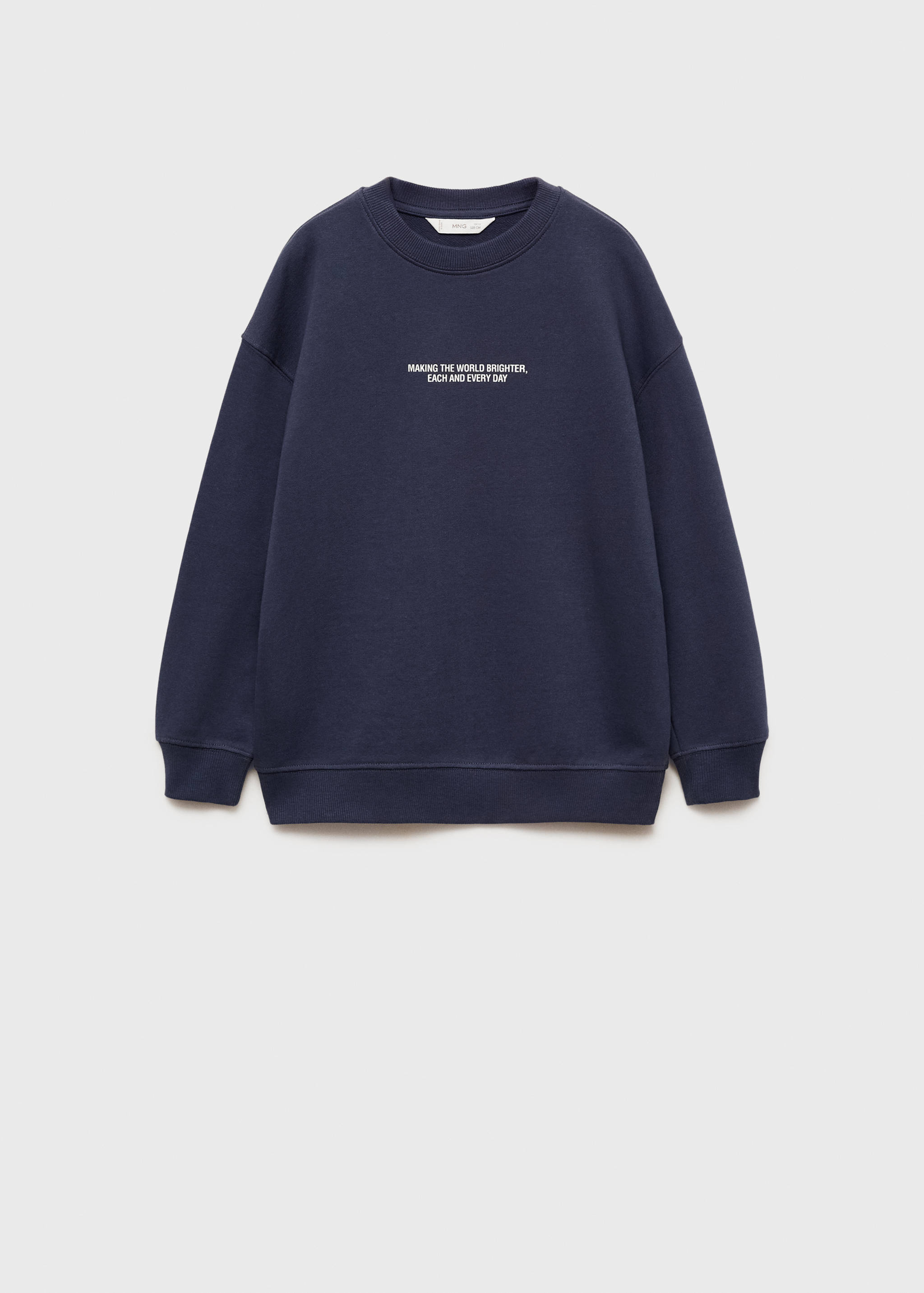 Printed cotton sweatshirt - Article without model