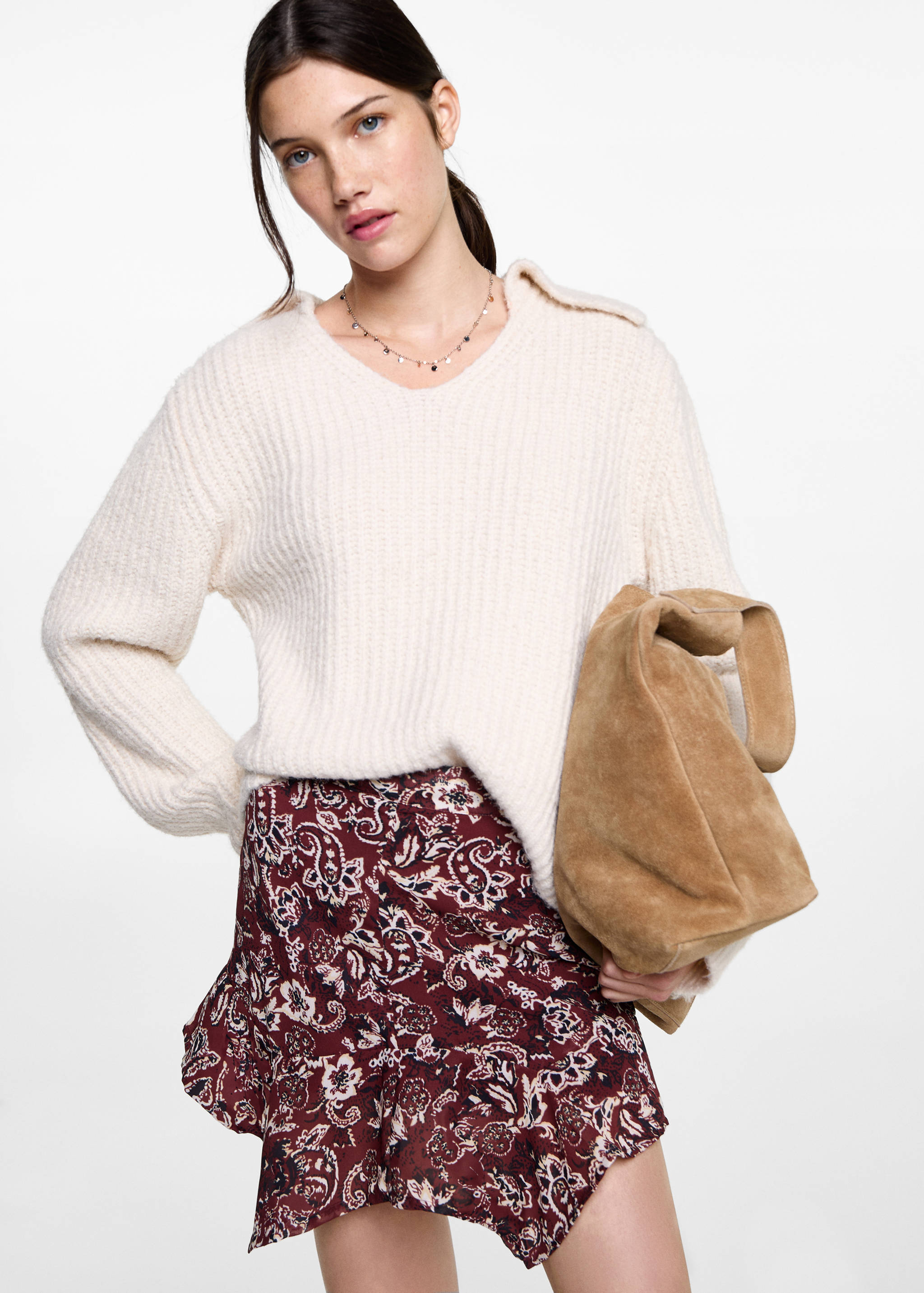 Asymmetrisches Printkleid - Detail des Artikels 2