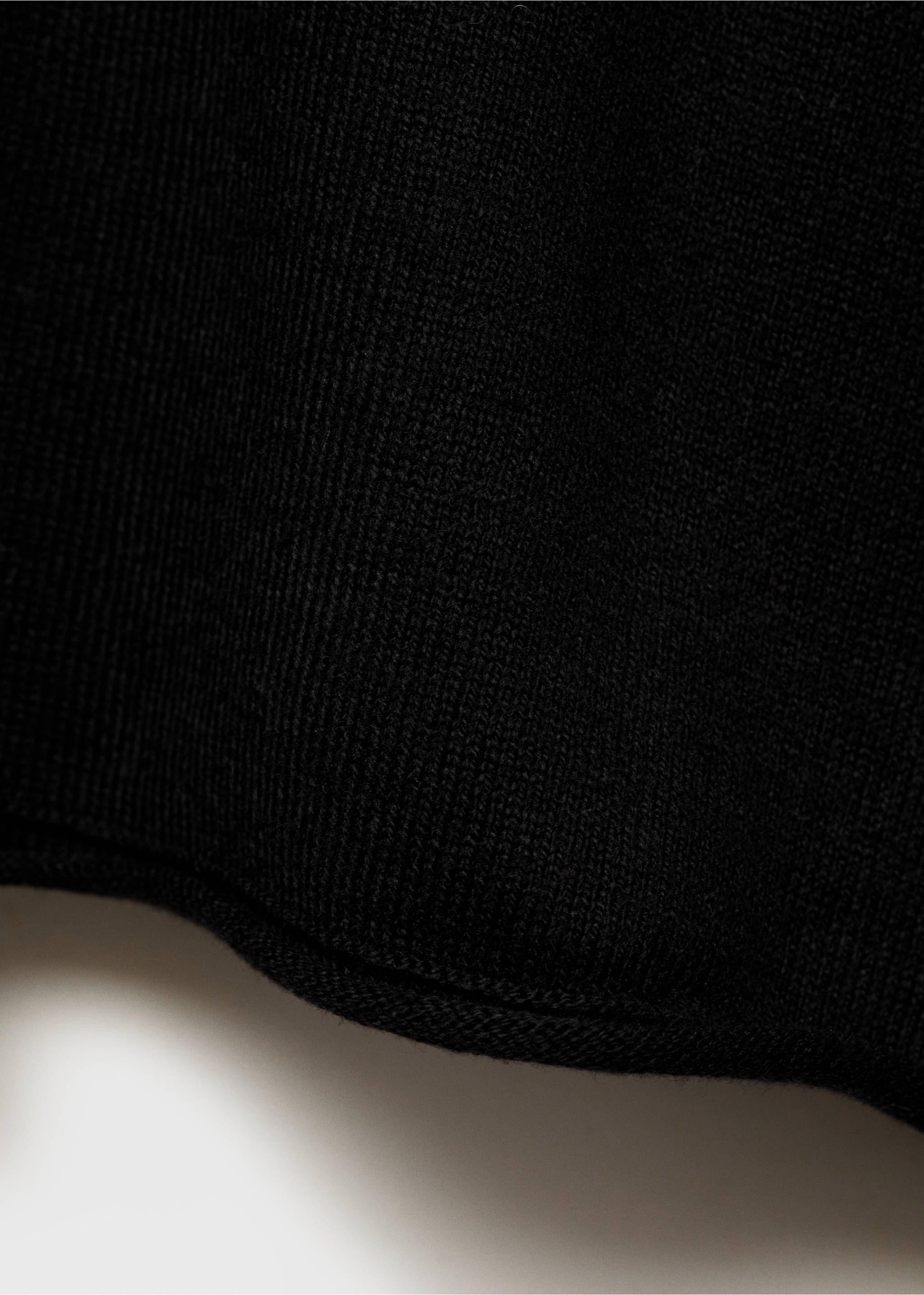 Pull-over maille fine oversize - Détail de l'article 0, Noir. Ref: 87041516-00.