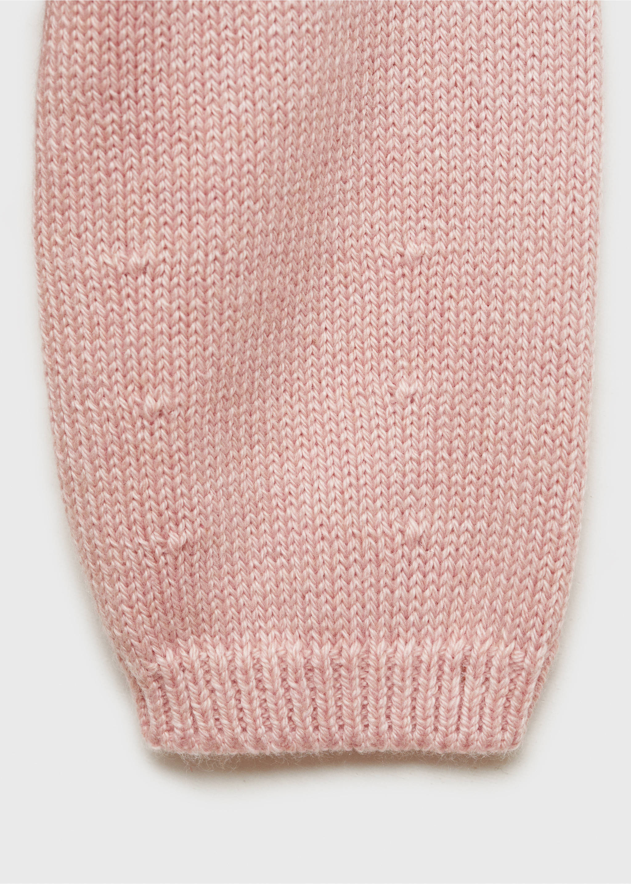 Strickpullover mit Knopfdetail - Detail des Artikels 0, Rosa. Ref: 87041520-00.