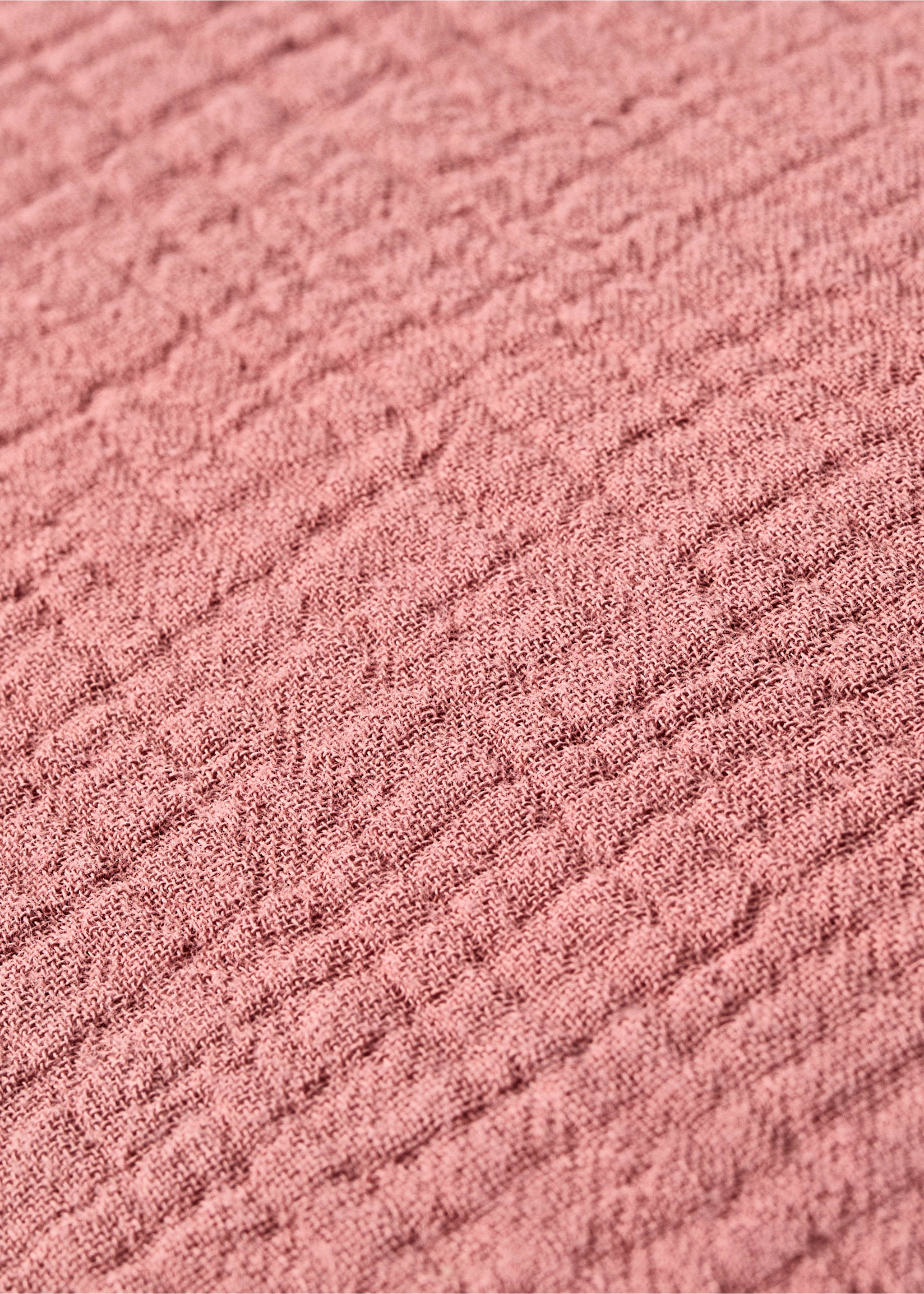 Kinderkissenbezug aus Baumwollgaze, 30 x 40 cm - Detail des Artikels 2, Pflaume. Ref: 87041524-00.