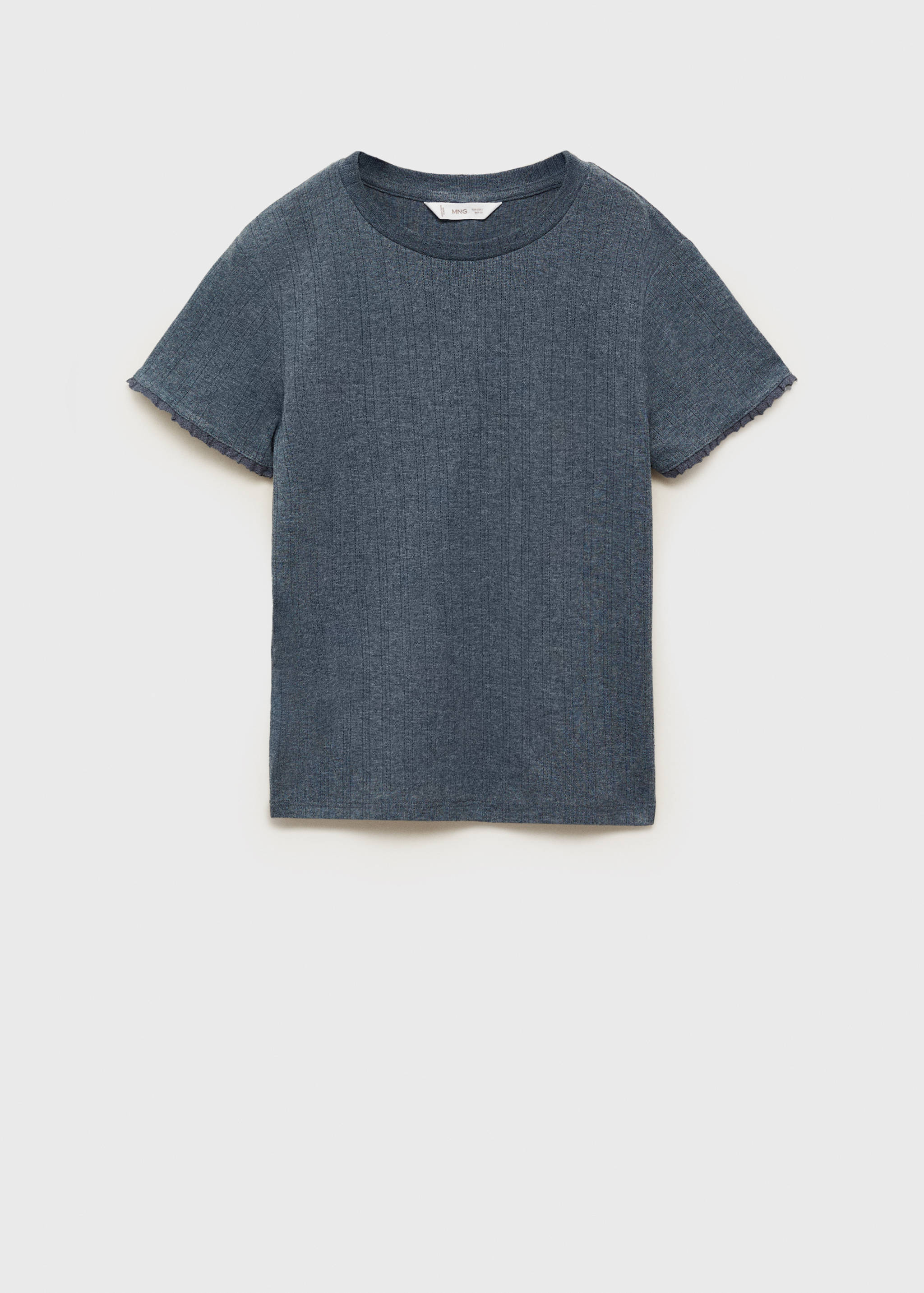 T-Shirt mit Detail am Ärmel - Artikel ohne Model