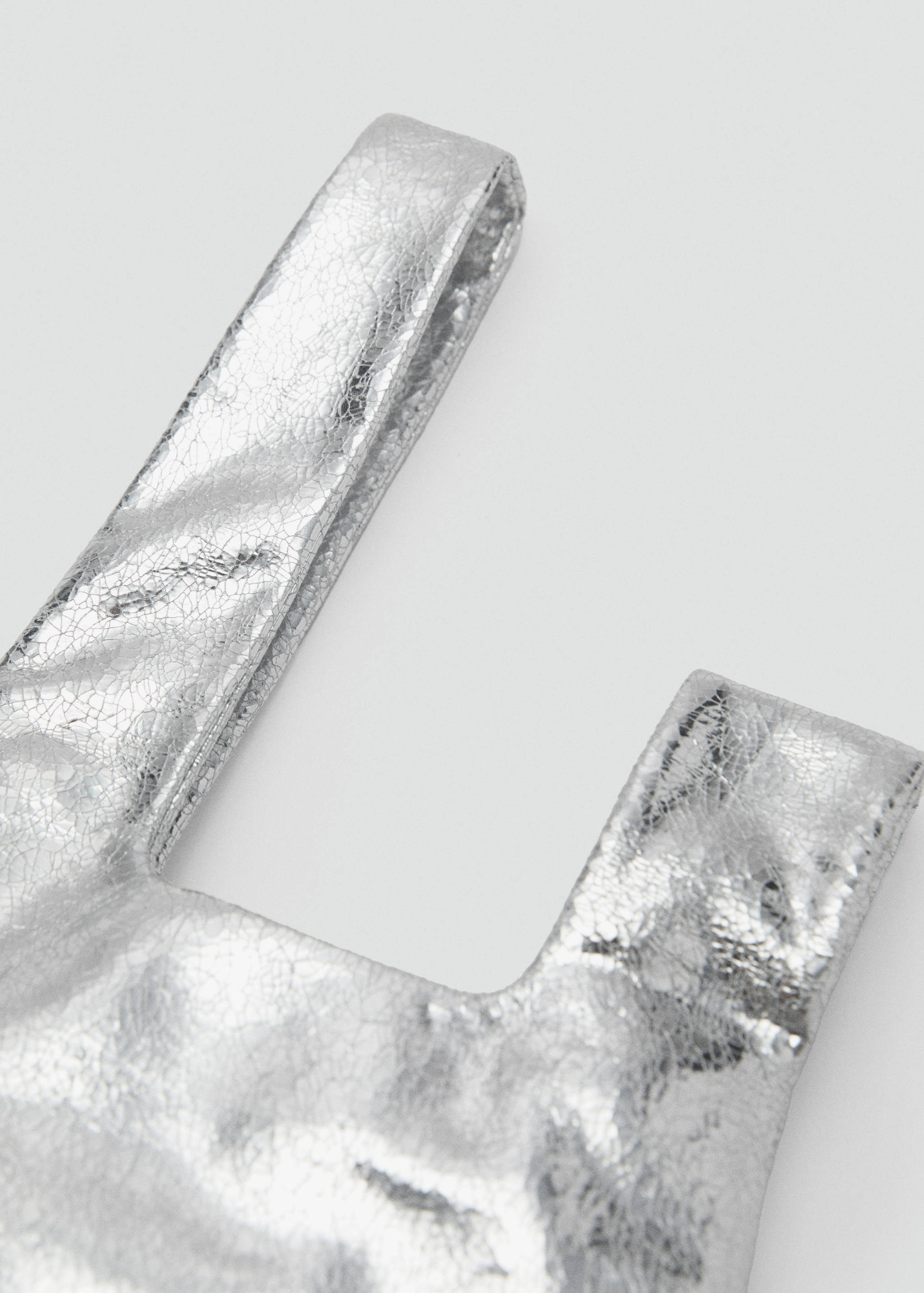 Bolso mano metalizado - Detalle del artículo 1