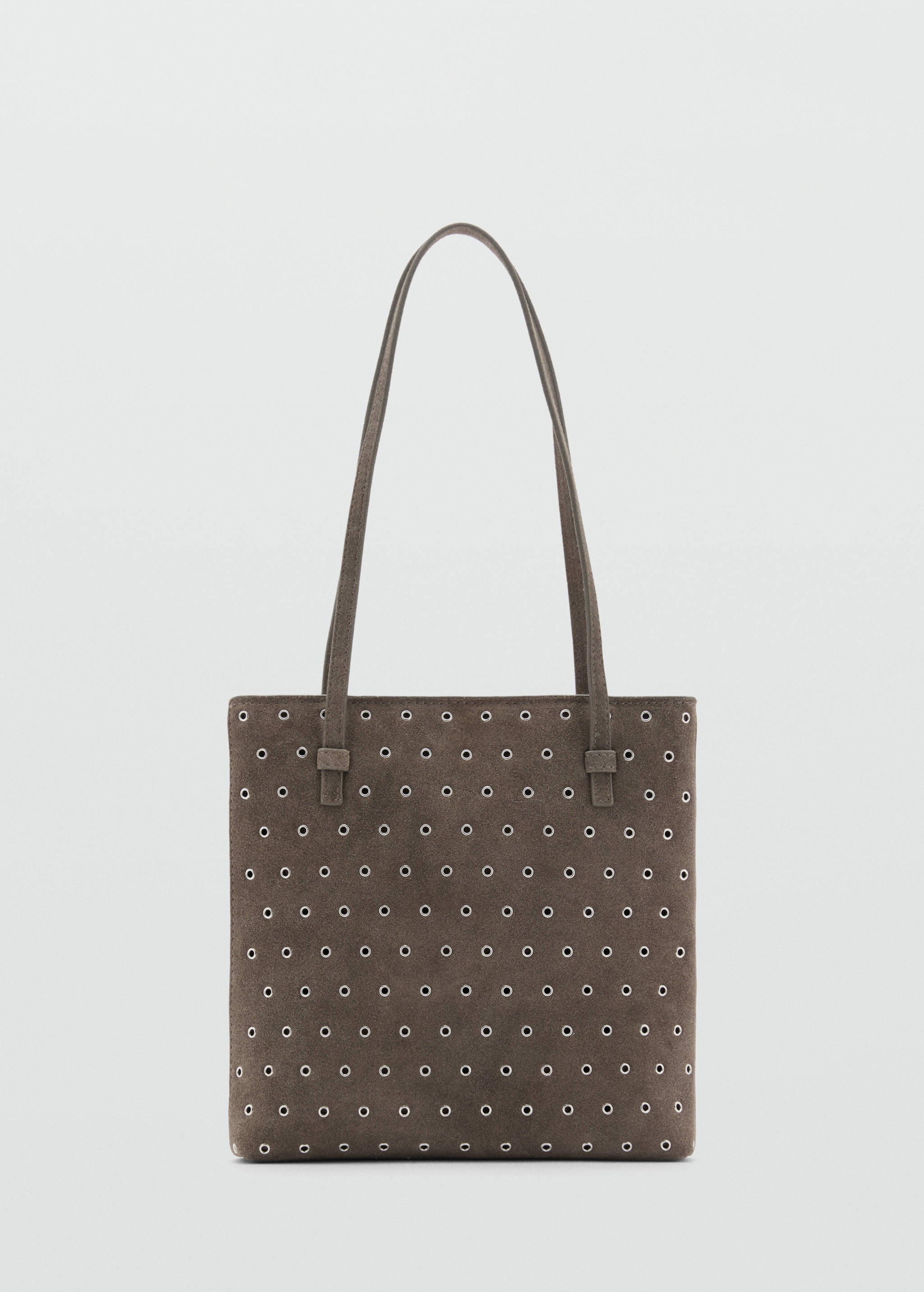 Die-cut leather shoulder bag - Article without model