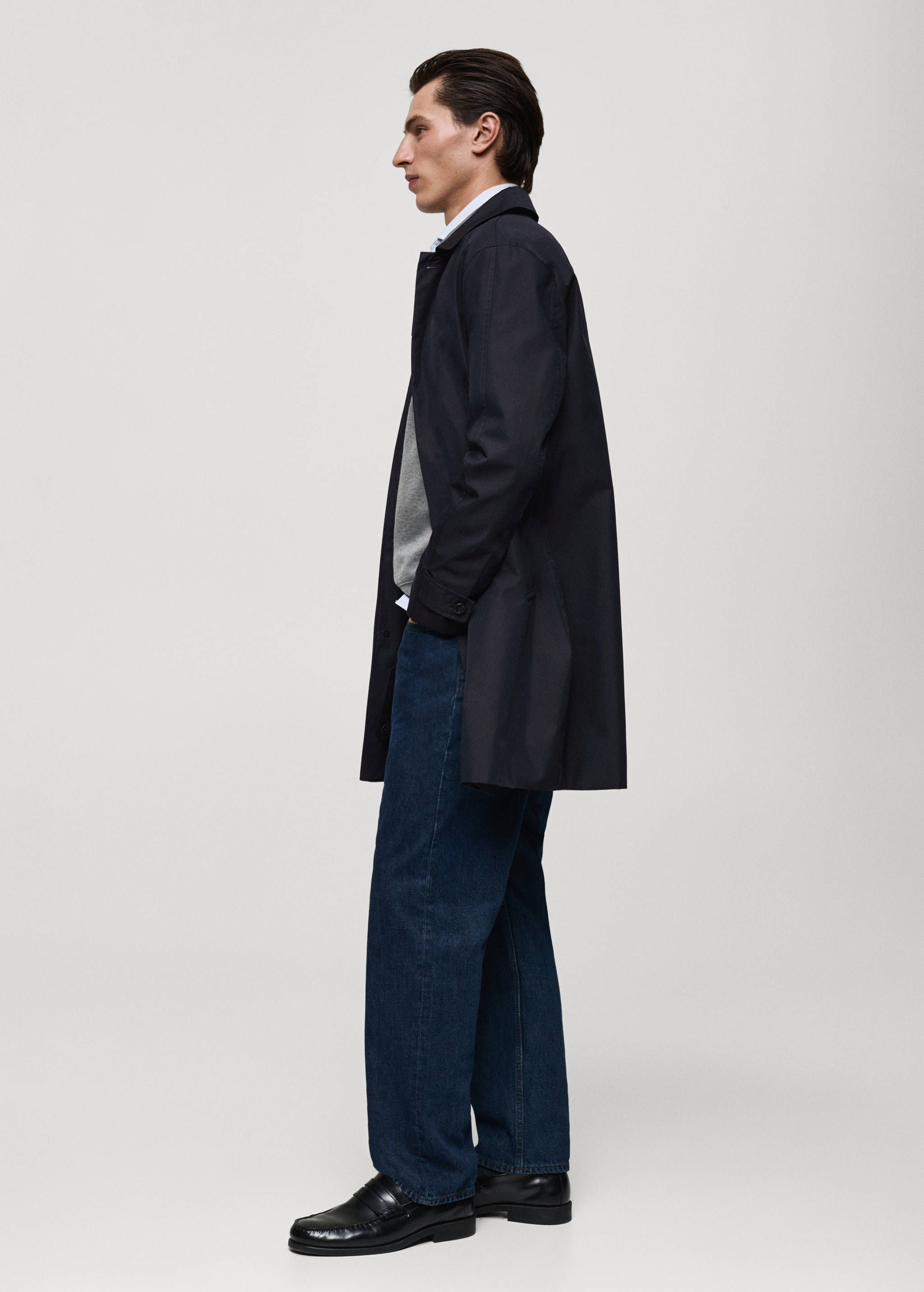Classic water-repellent trench coat - Details of the article 2
