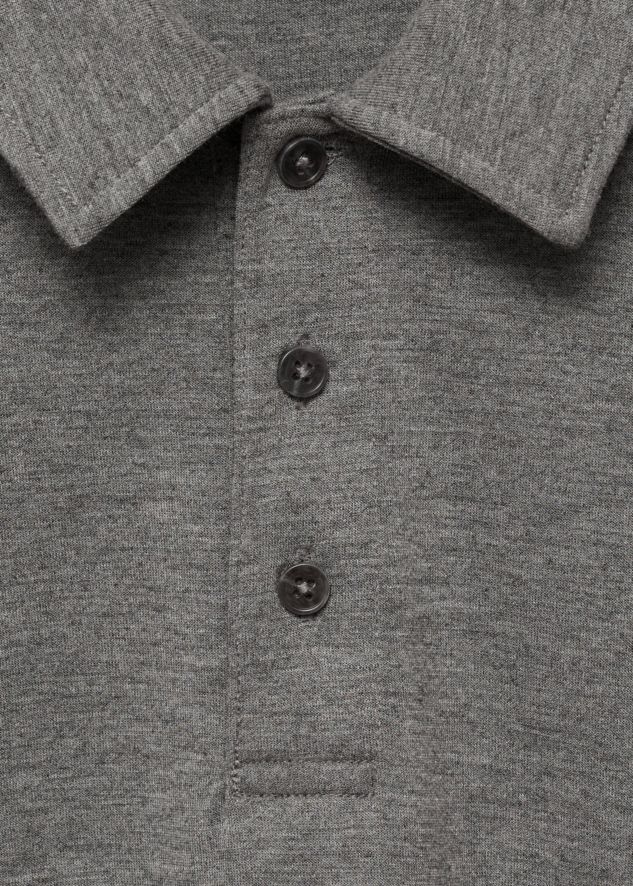 Regular-fit polo sweatshirt - Details of the article 8