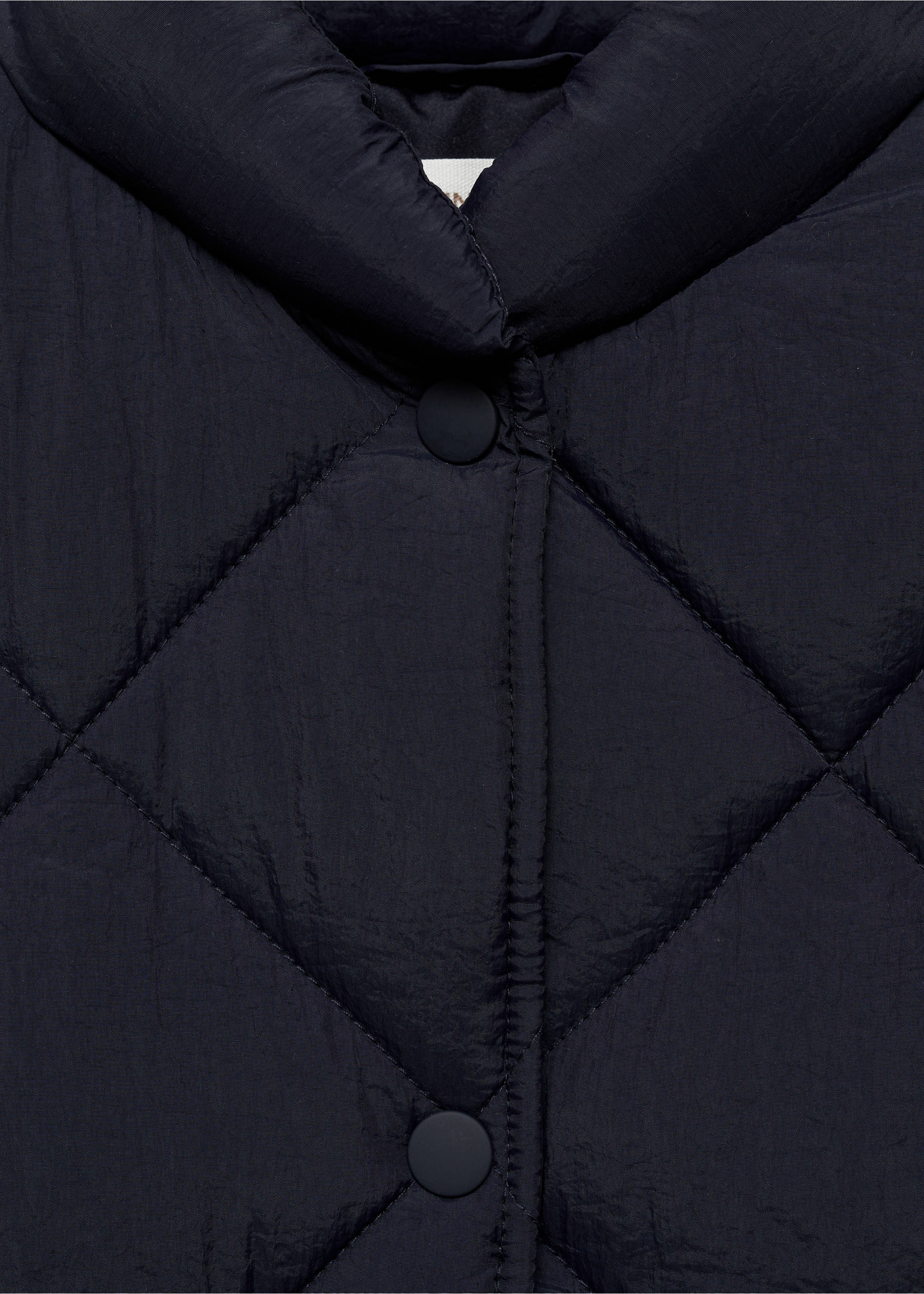 Steppweste mit Rautenmuster - Detail des Artikels 8, Dunkles Marineblau. Ref: 87042891-00.