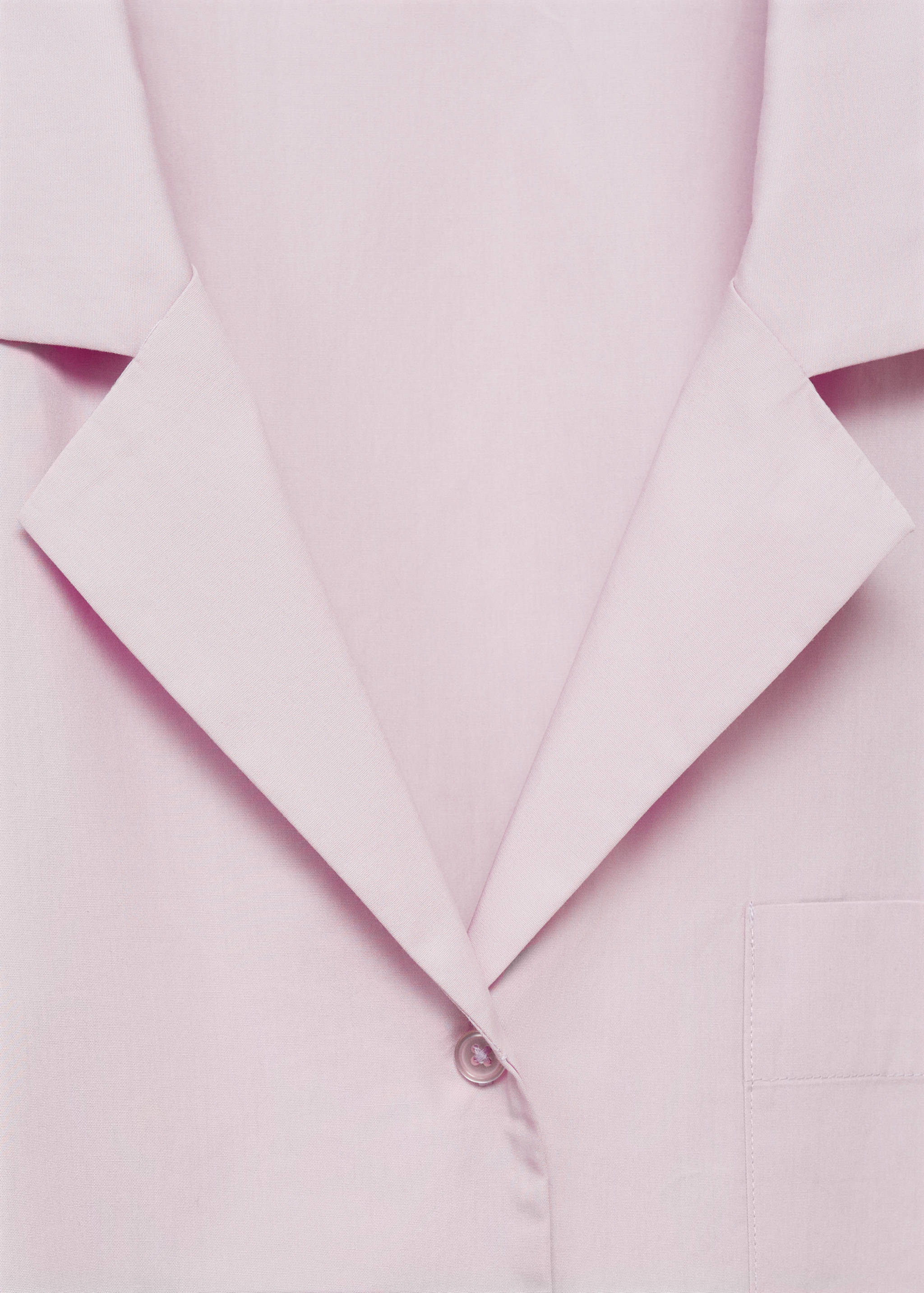 Μπλούζα από βαμβάκι garment washed - Λεπτομέρεια του προϊόντος 0